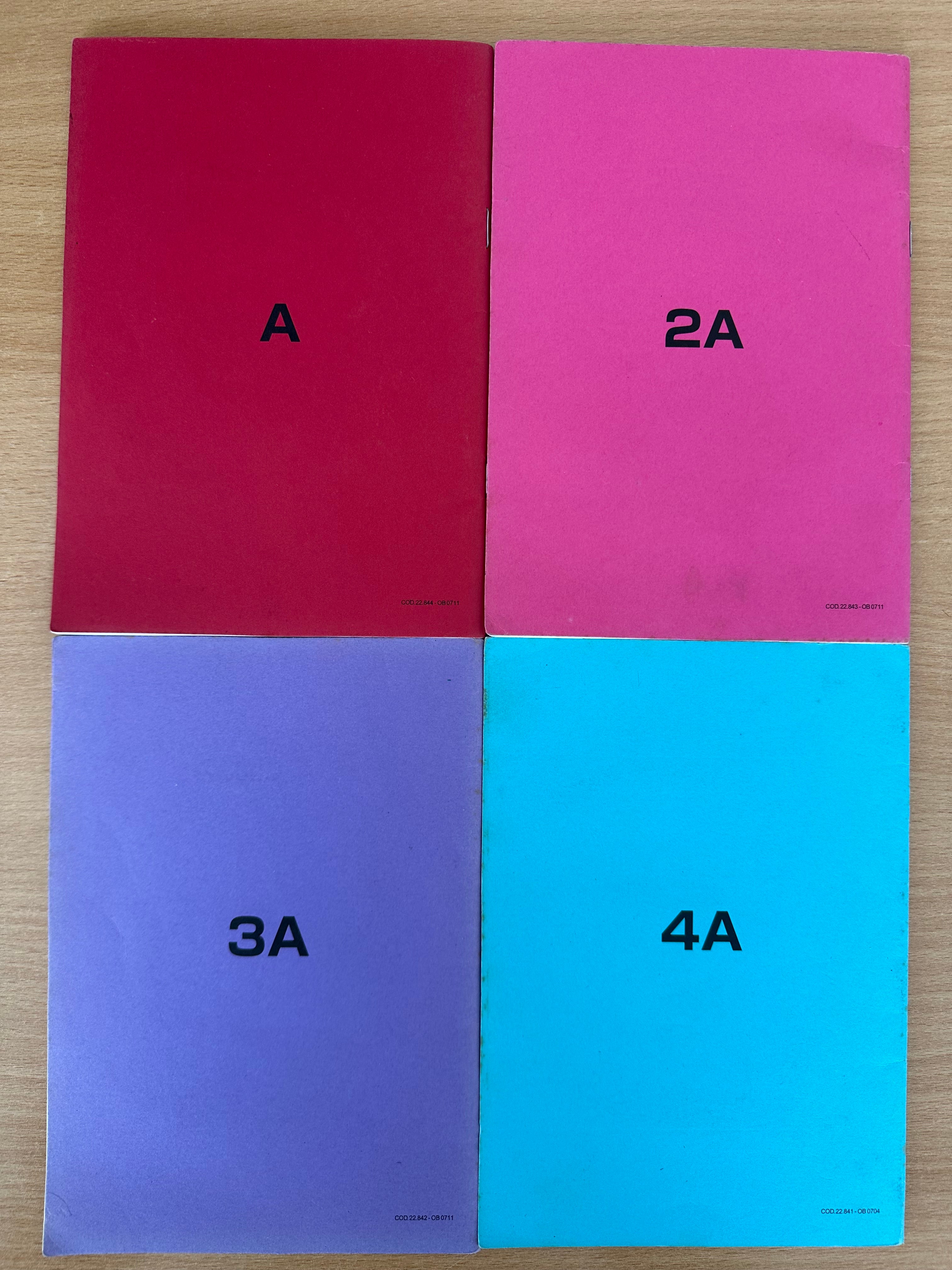Kumon Japanese Textbook Set + CDs (Levels A-4A) – Good Condition