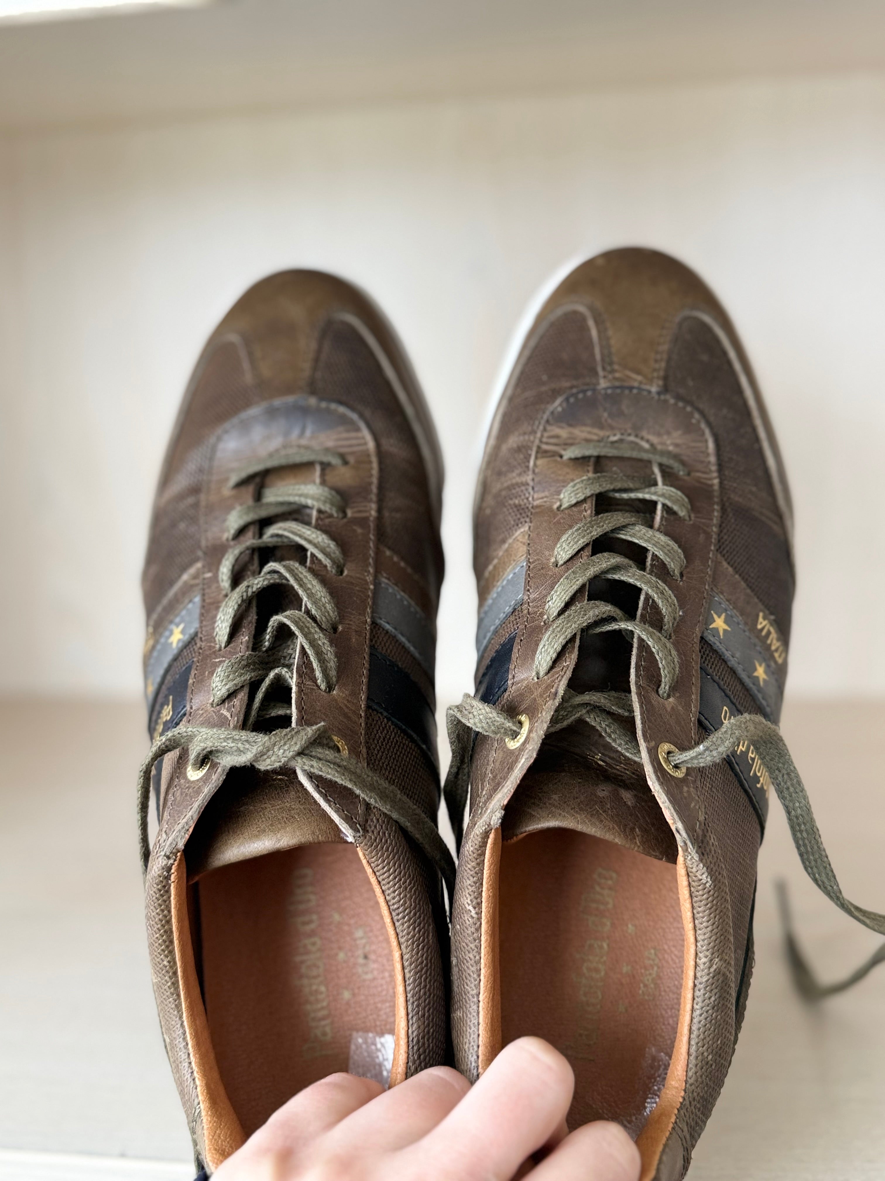 Pantofola d’Oro Imola Sneakers – Brown, EU 44, Very Good Condition