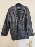 Gipsy Leder Blazerjacke, Größe L, Schwarz, Guter Zustand