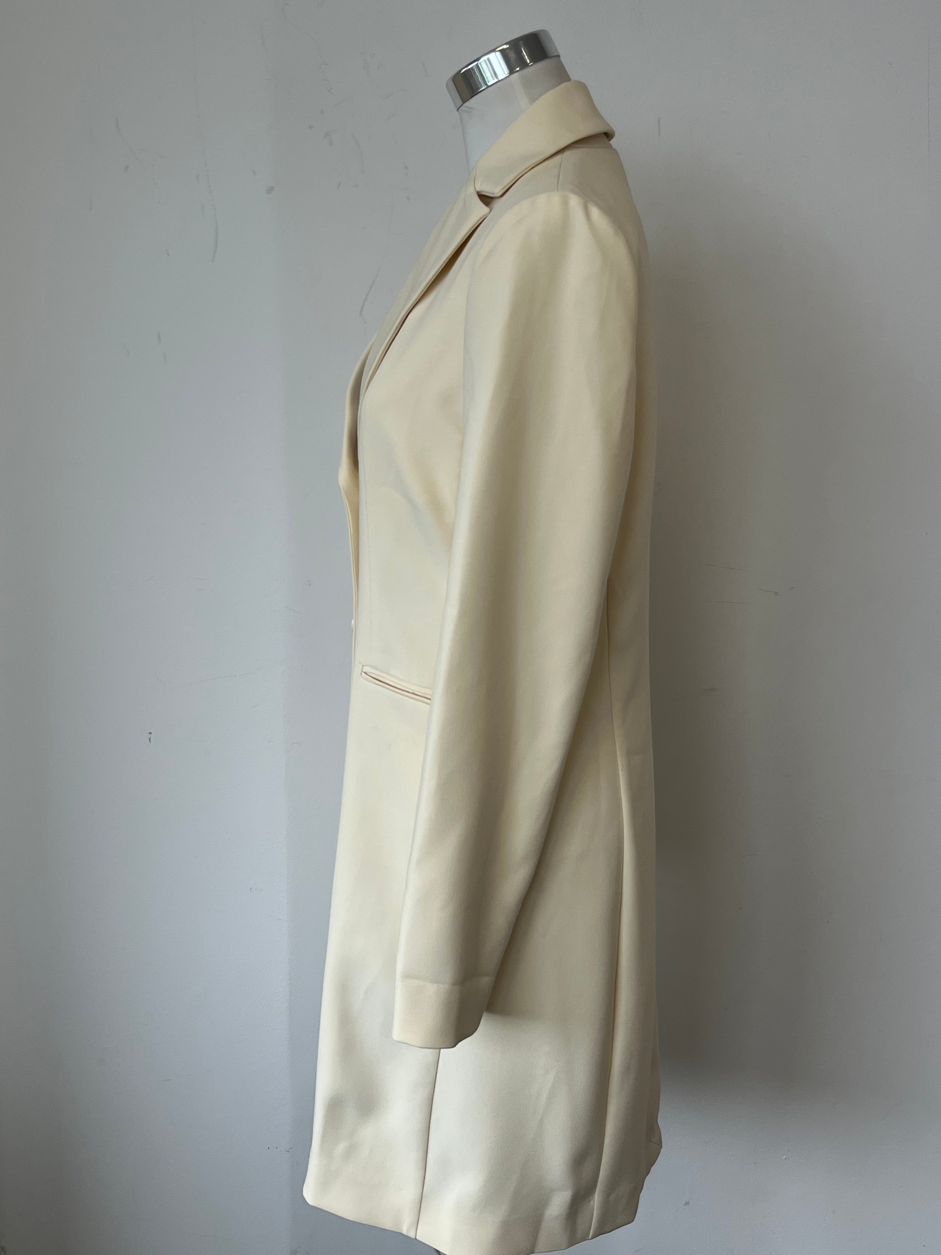 By Malene Birger Carlita Blazer Mantel Off-White Gr. 38 Neu mit Etikett