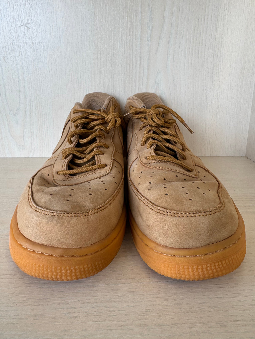 Nike Air Force 1 Flax/Wheat EU 45 Flax Braun – guter Zustand