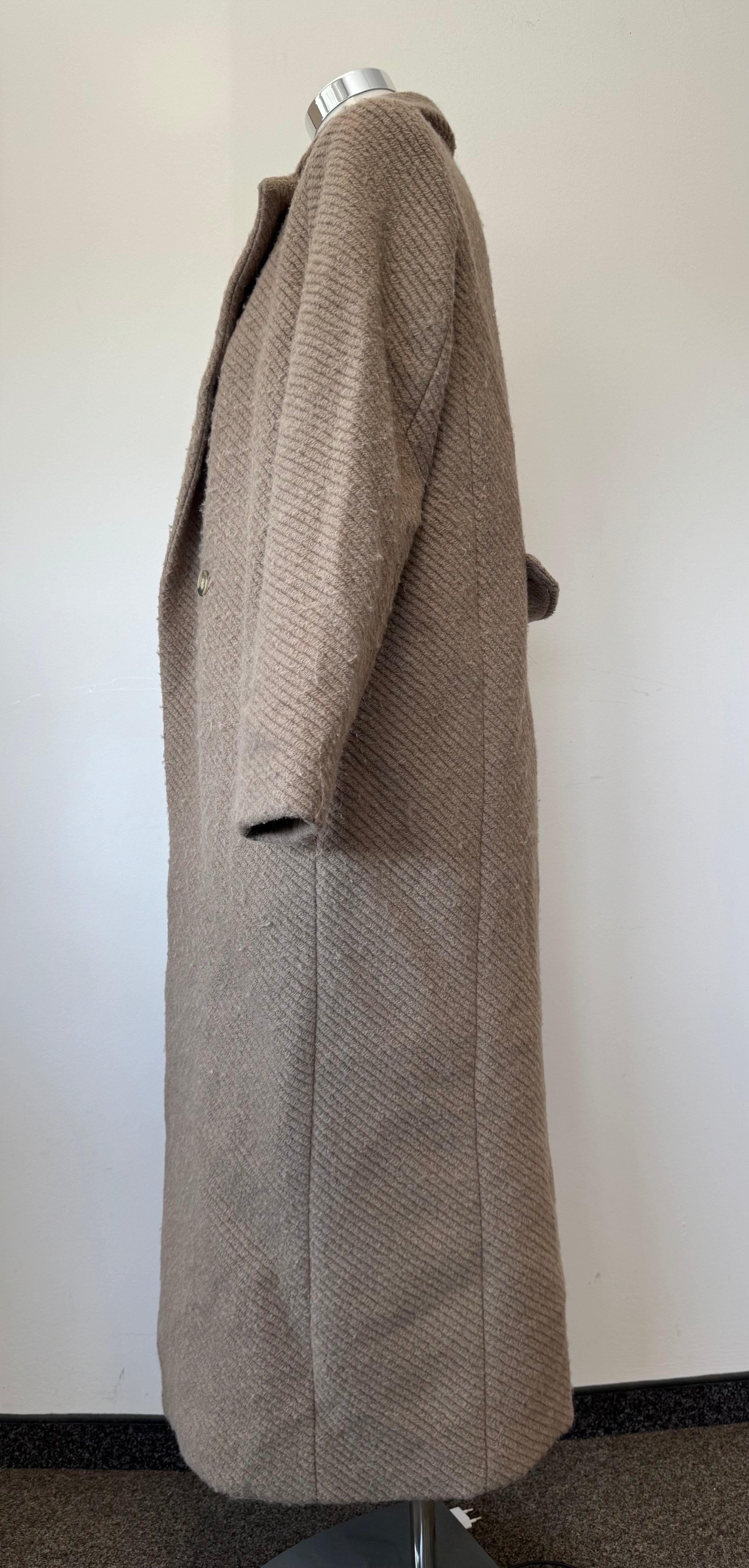 Cloche Paris Wollmix Mantel, beige, Gr. M, sehr guter Zustand