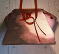 Radica Studio Sunset Tote Bag Mittel Leder Canvas, Gut
