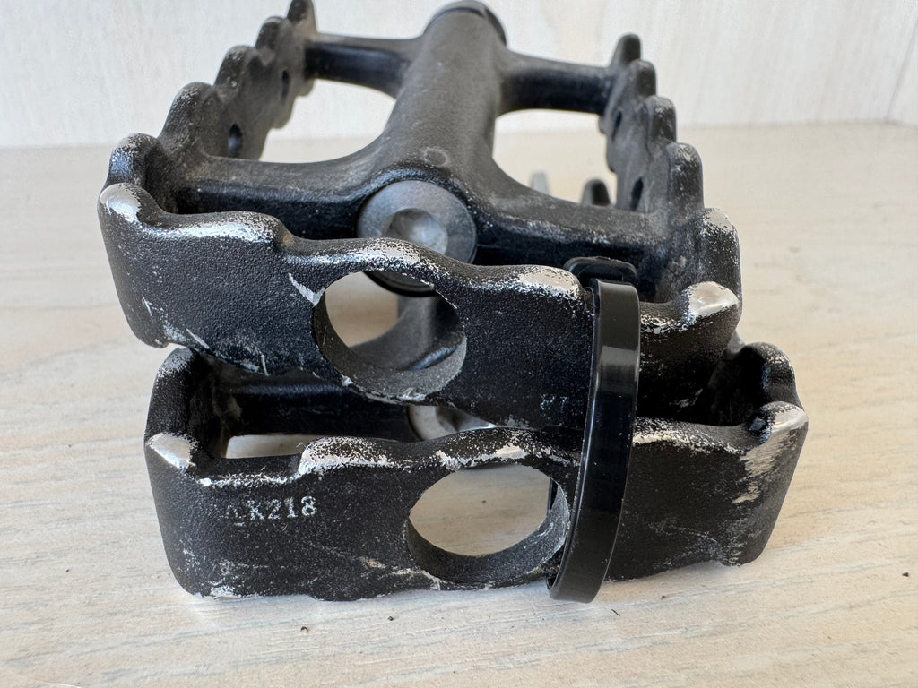 Wellgo LU-878 Vintage Plattformpedale 9/16 – Retro MTB/Commuter, Alu, gebraucht