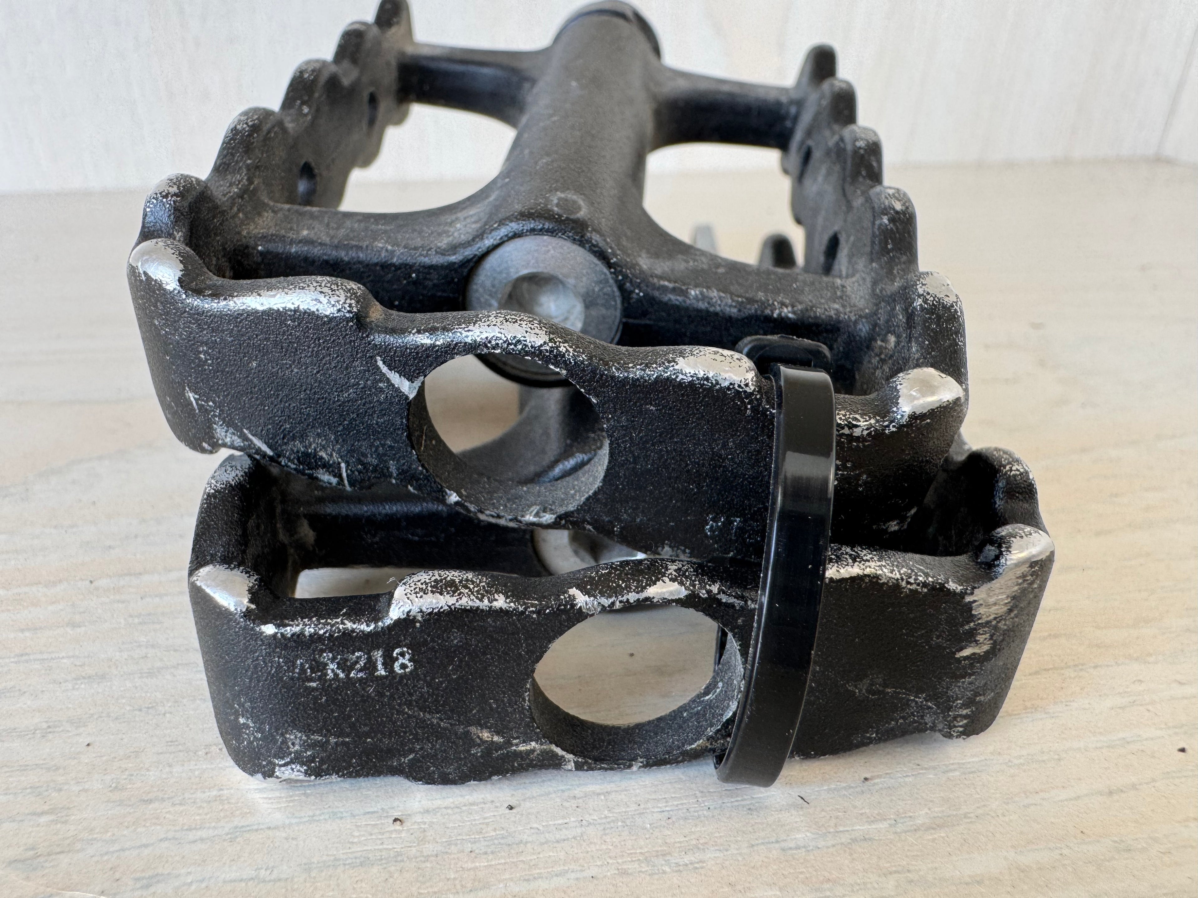 Wellgo LU-878 Vintage Plattformpedale 9/16 – Retro MTB/Commuter, Alu, gebraucht