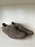 Fretz Herren Derby Schuhe, Wildleder, Olivgrün, EU 44, Sehr guter Zustand