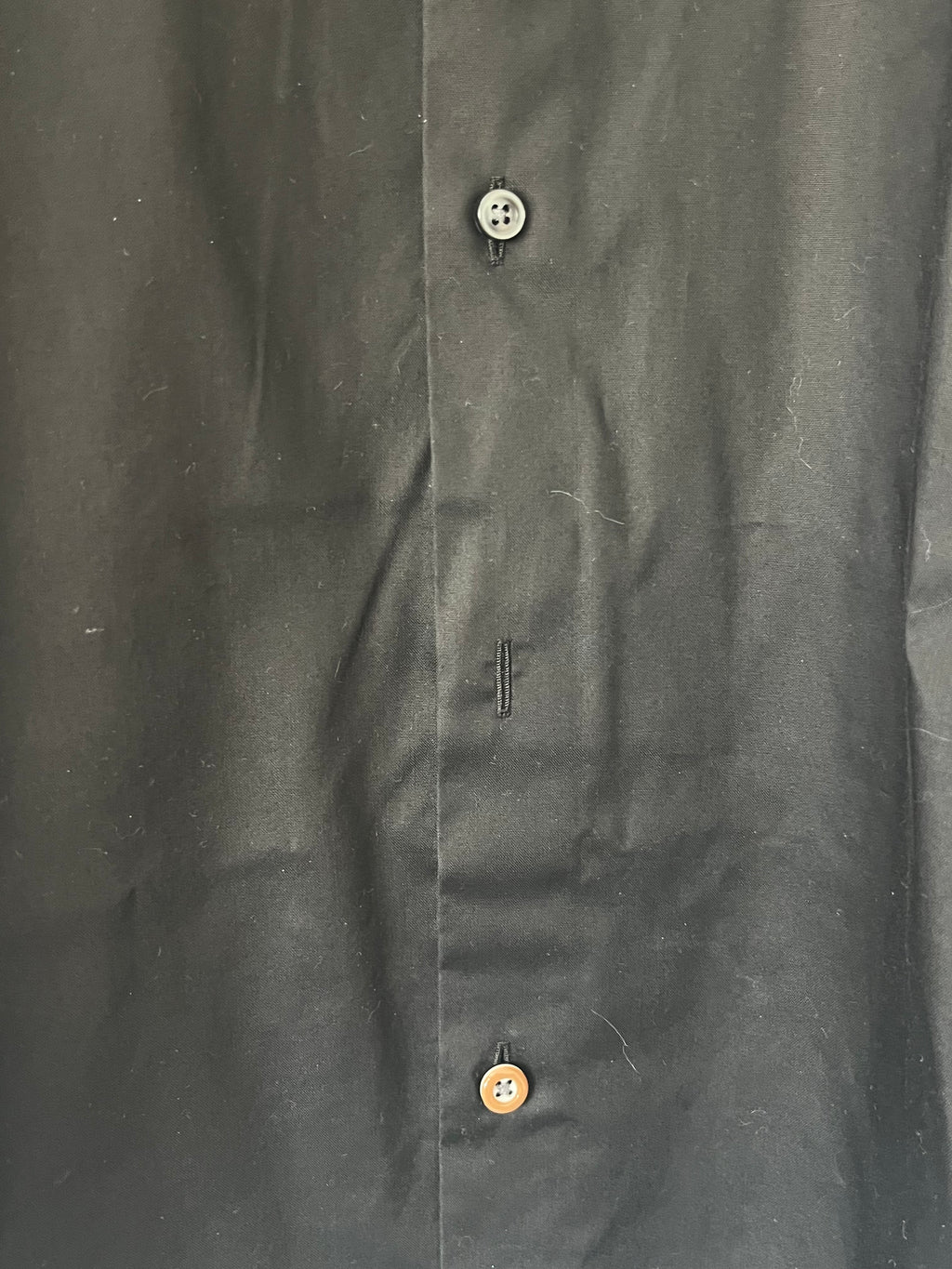 BOSS Men’s Slim Fit Easy-Iron Dress Shirt – Black, 42 L / 16.5, Very Good
