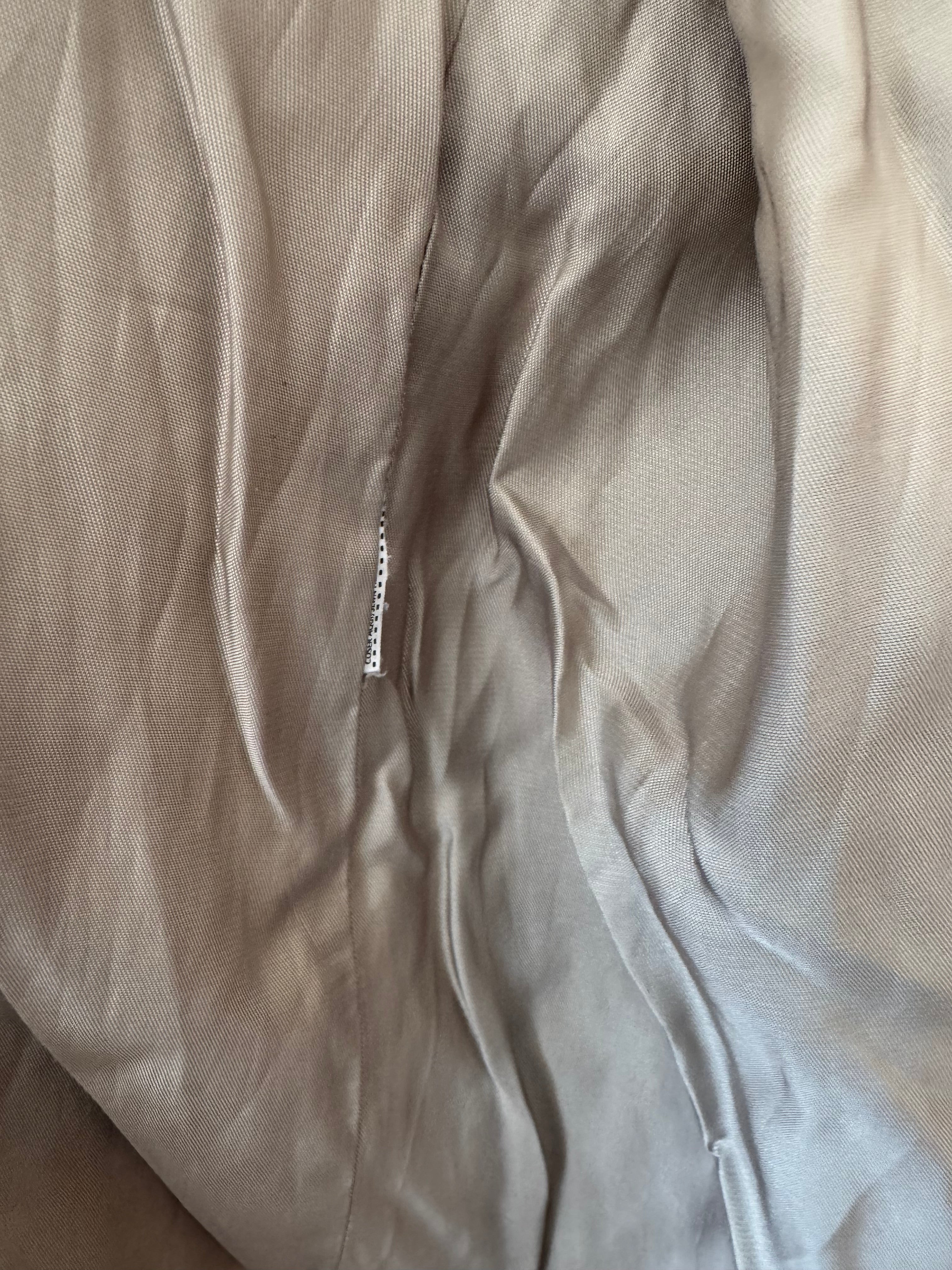 MNG Trenchcoat – Wasserabweisend, Sand, Gr. S, Guter Zustand