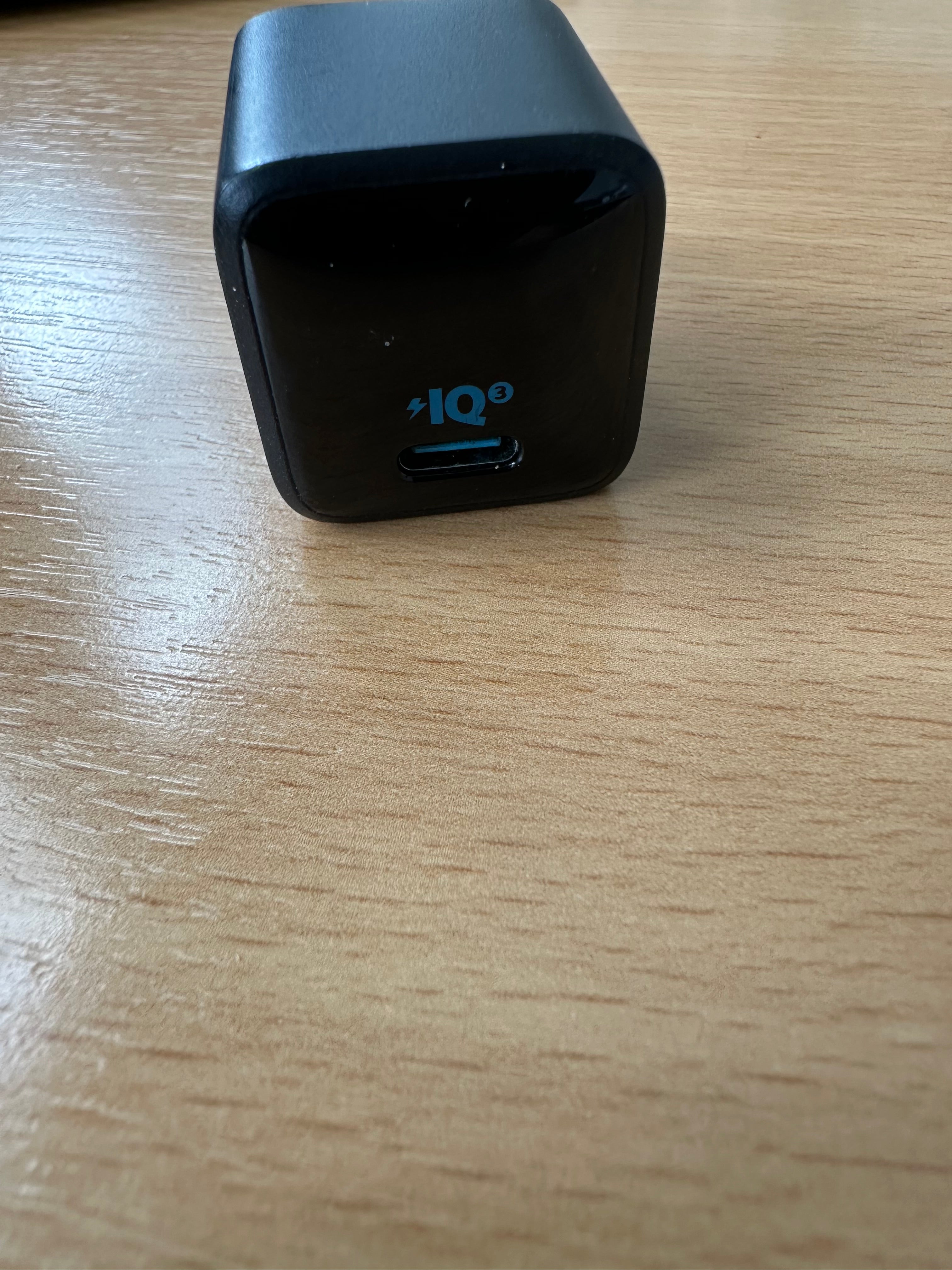Anker PowerPort III Nano 20W USB-C Fast Charger Black Compact Very Good