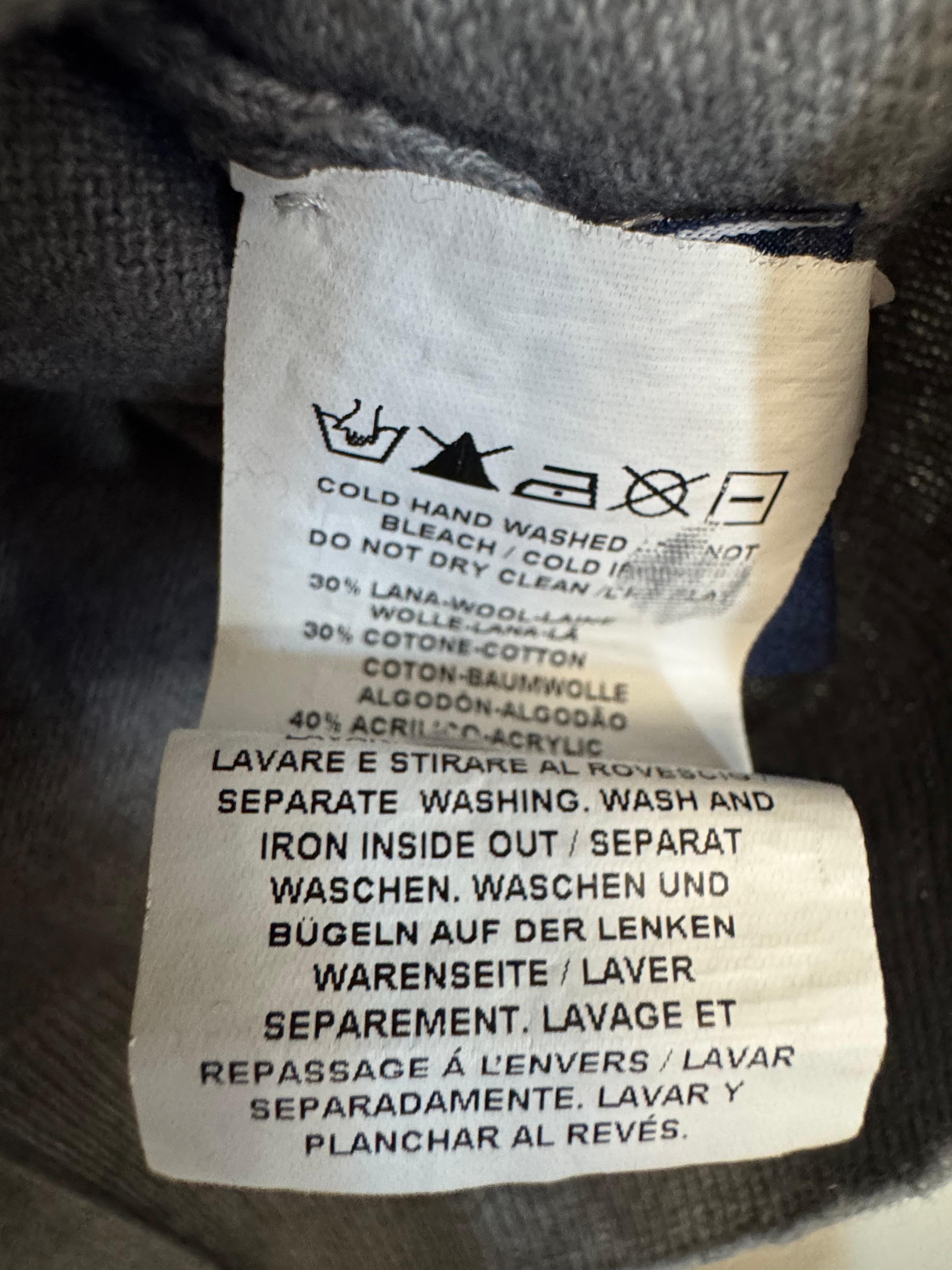 Trussardi Jeans Herren Cardigan Grau Gr. M – Sehr Guter Zustand