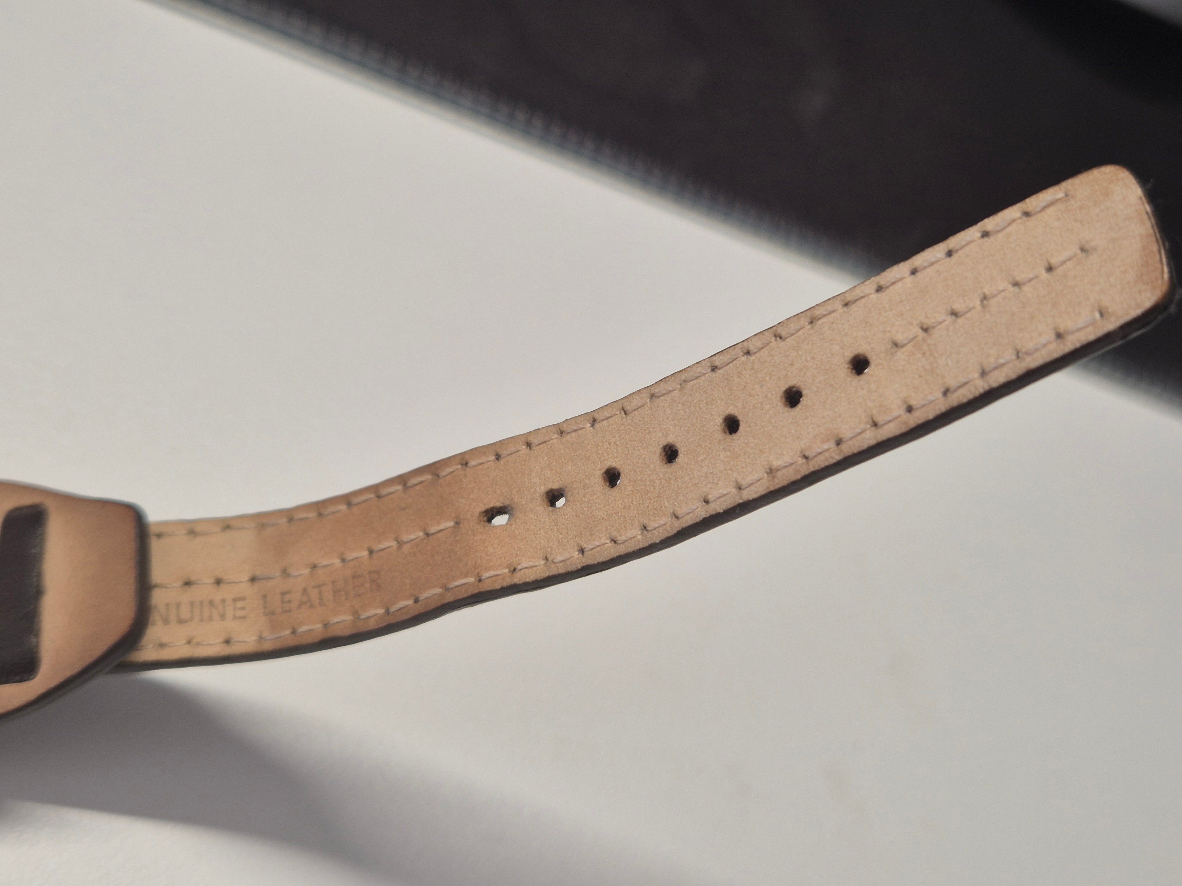 s.Oliver SO-1709-LQ Uhr, rechteckig, Quarz, Edelstahl, Lederarmband, gut