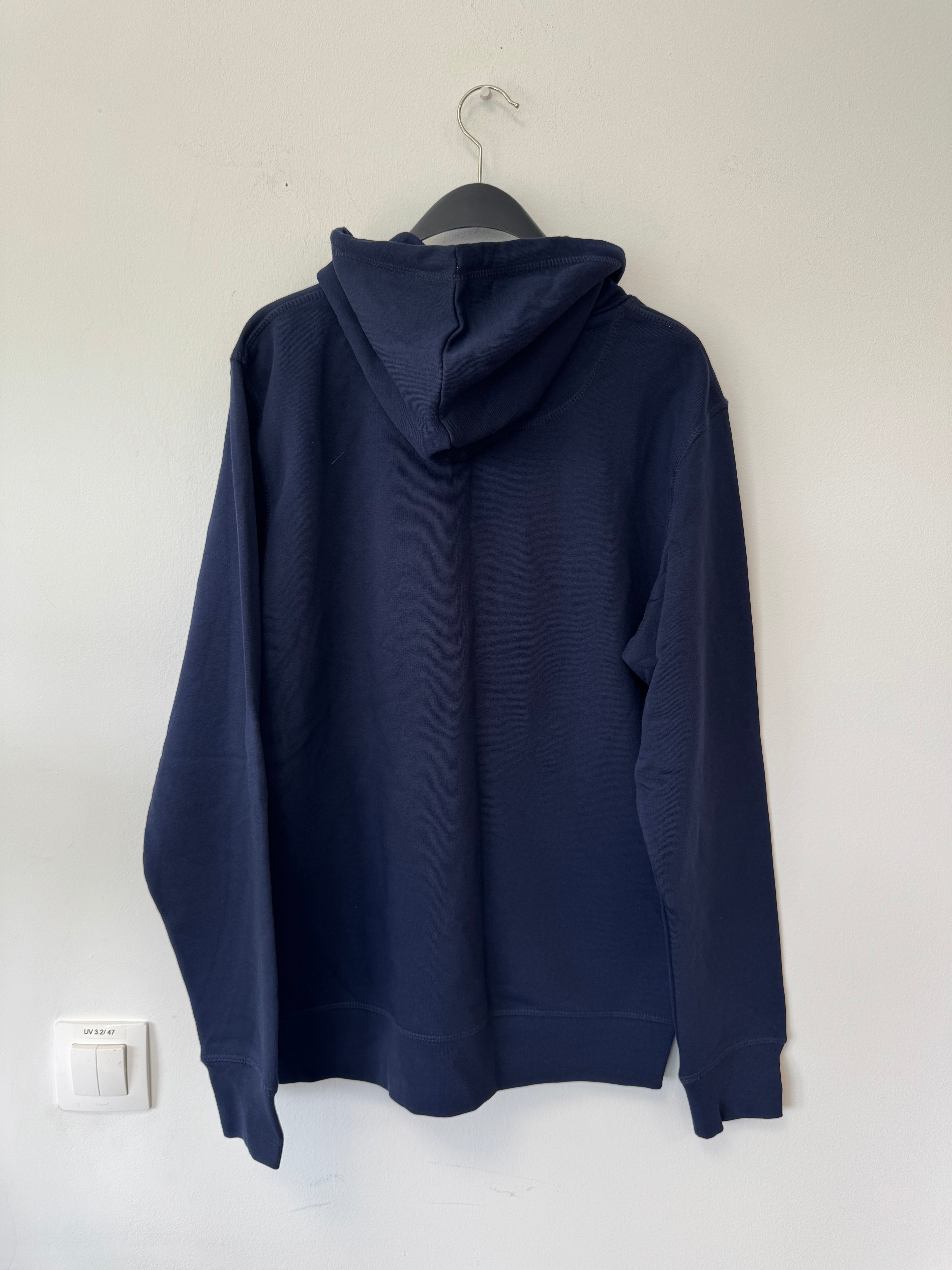Stanley/Stella Drummer Hoodie M Navy – Wie Neu, Bio-Baumwolle, DHZC Berlin