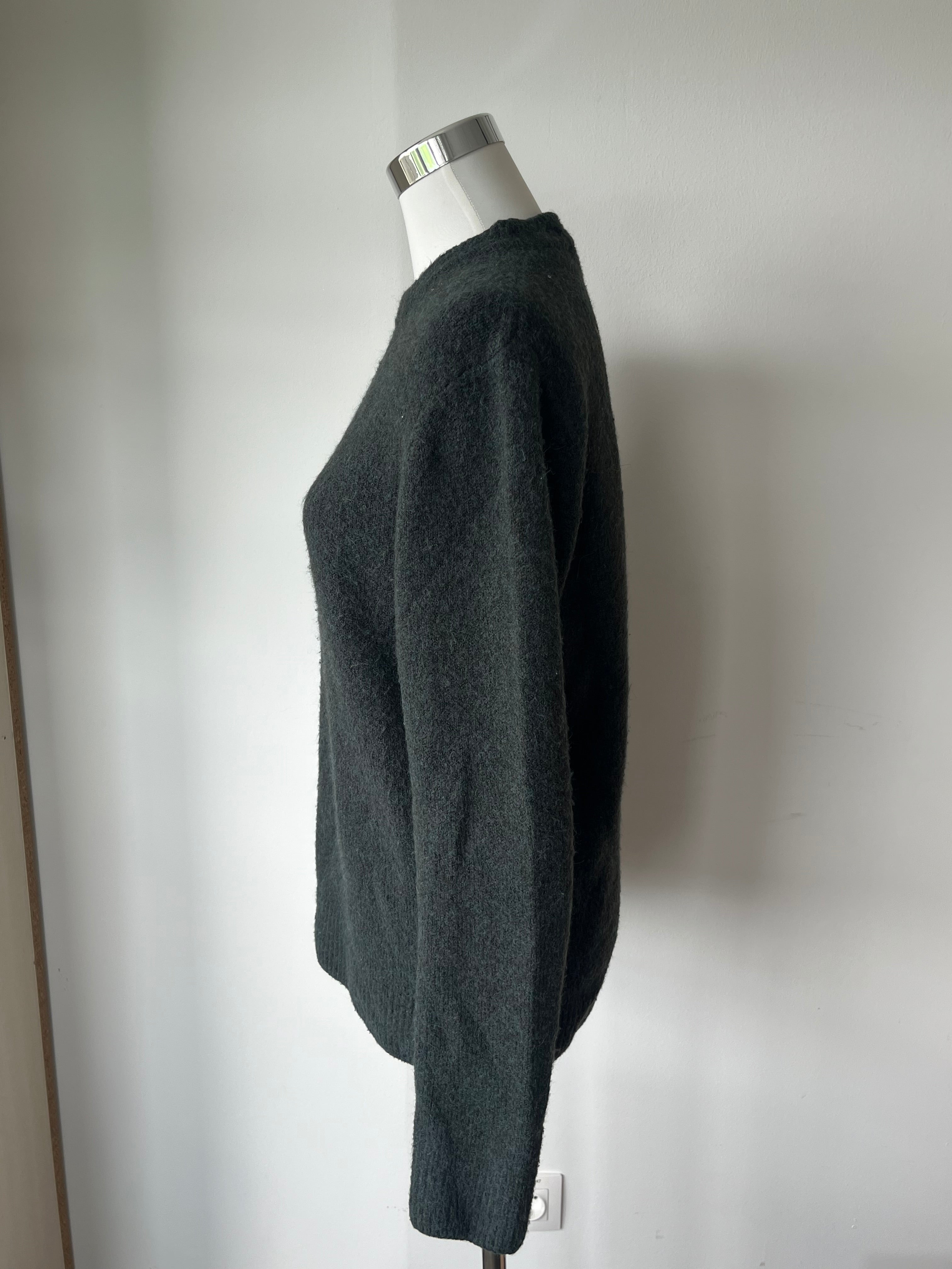 Scotch & Soda Men’s Wool Blend Sweater, Dark Grey, Size S, Very Good