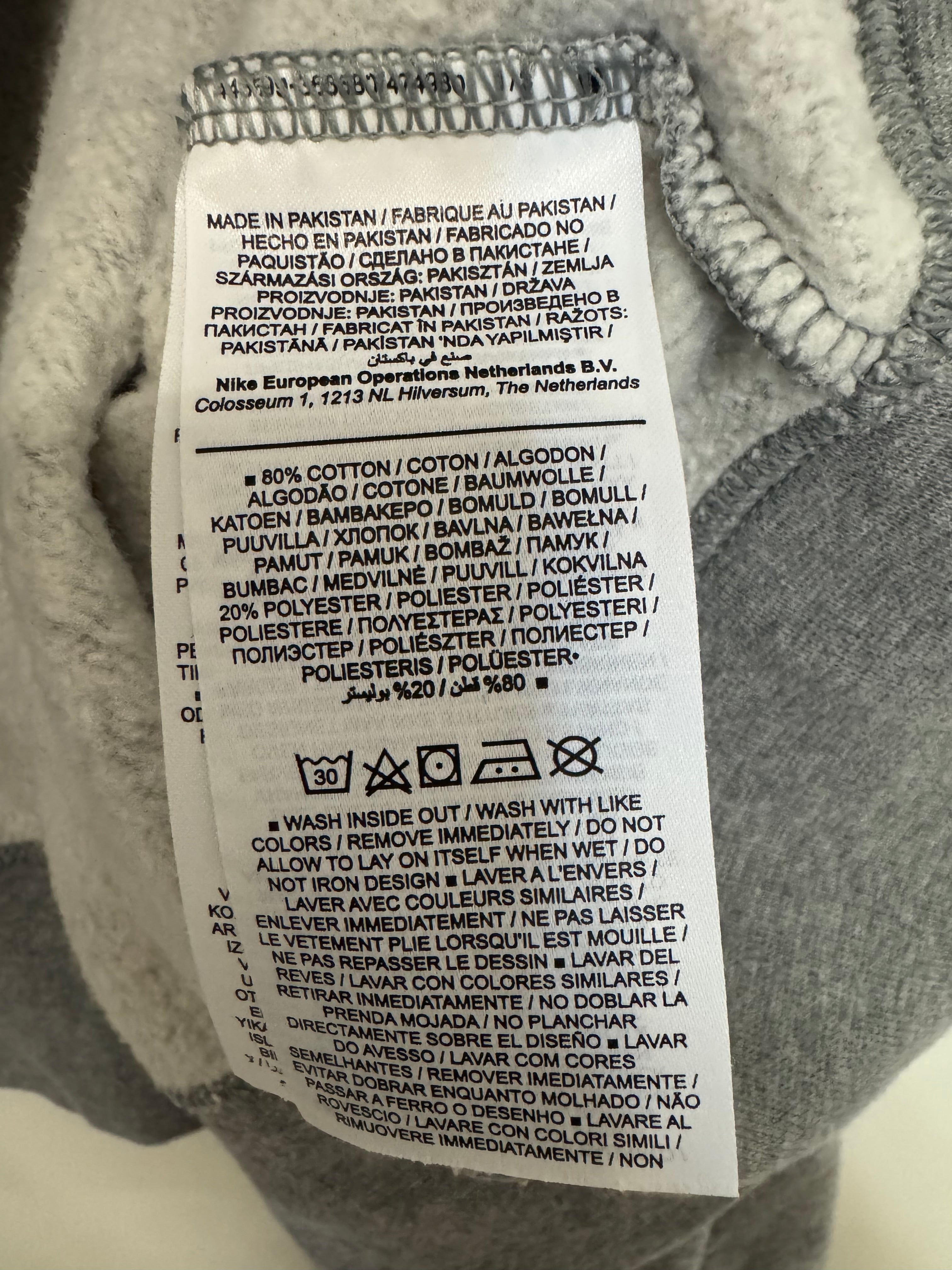 Nike Sportswear Phoenix Fleece Crew – Heather Grey, Größe L, guter Zustand