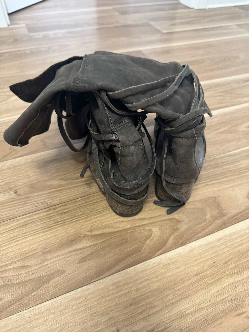 Freebird by Steven COAL Leder Stiefel braun 38 EU gebraucht