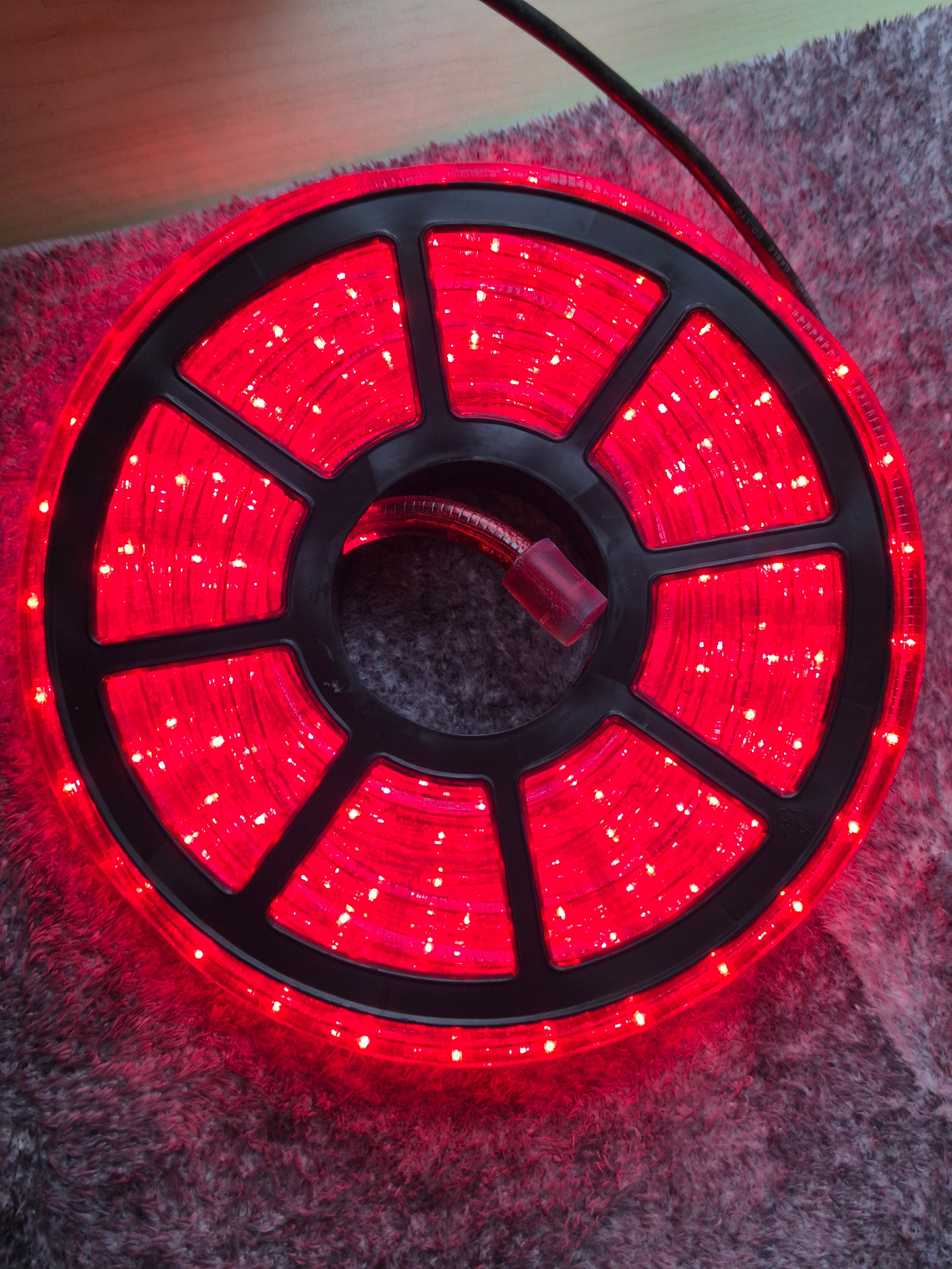 CASA DECO 10m LED Lichterkette Rot, IP44, OVP, sehr guter Zustand