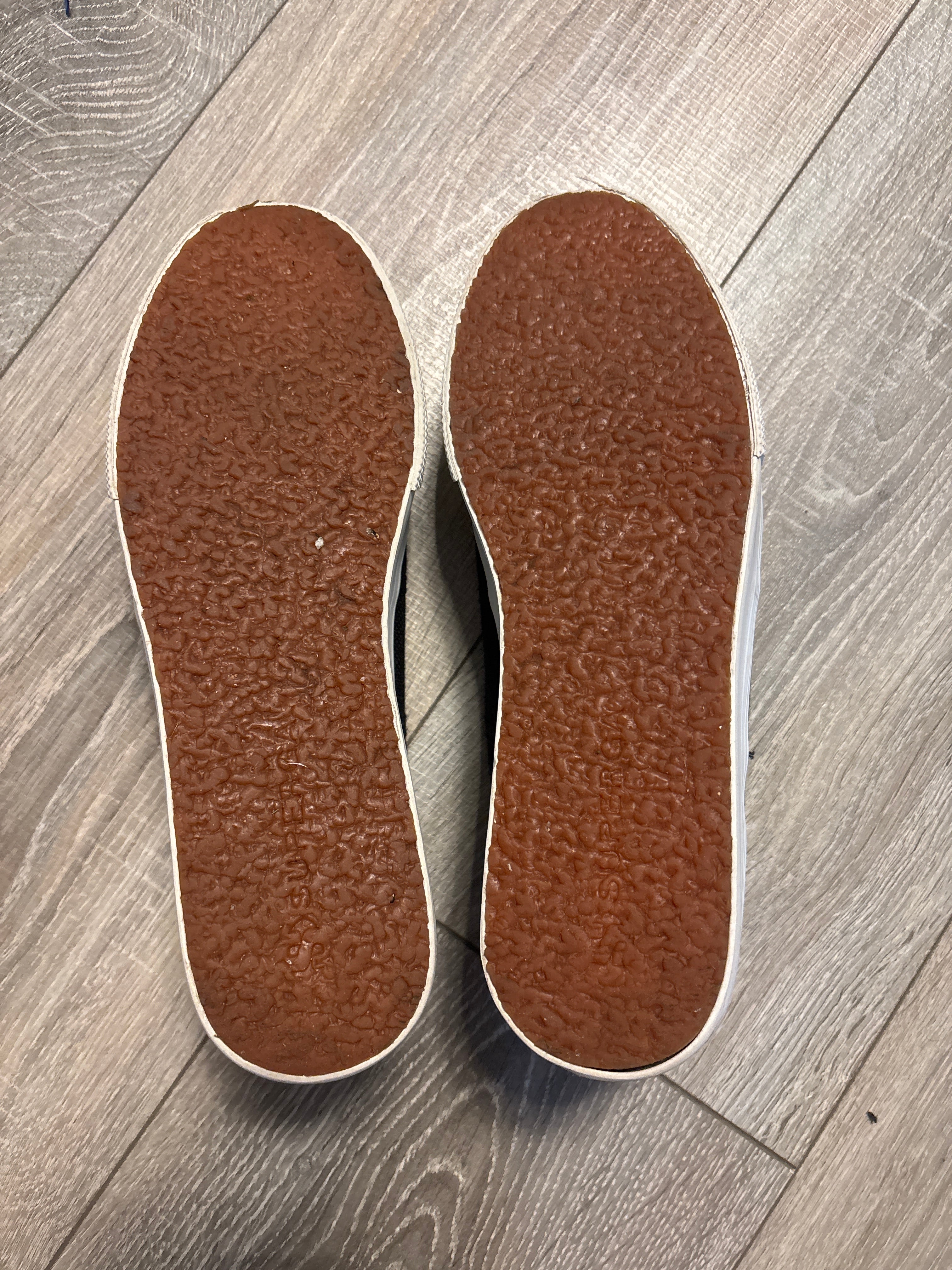 Superga 2790 Platform Sneaker Schwarz/Weiß EU 39 Sehr guter Zustand