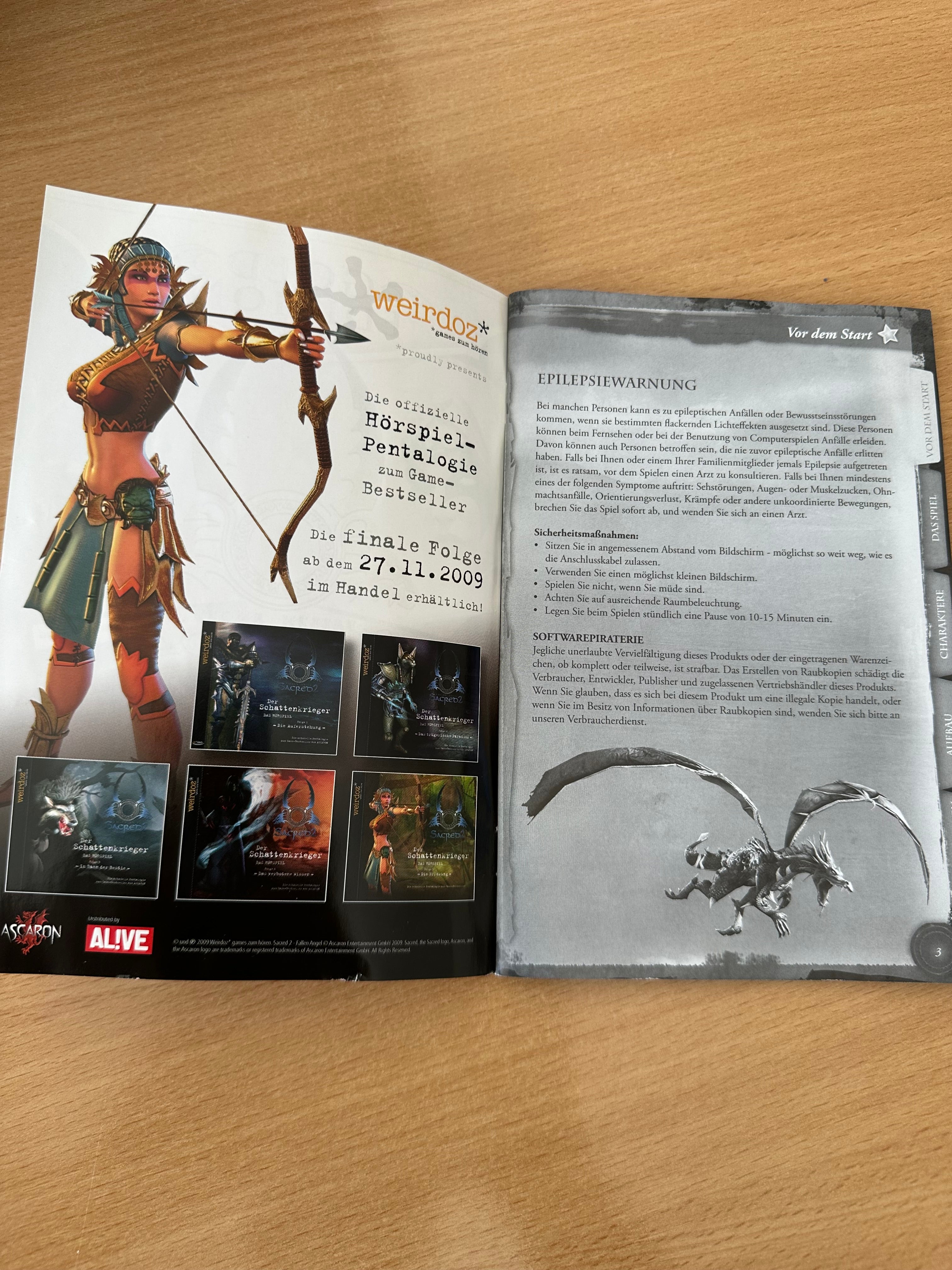 Sacred 2 Gold Edition PC DVD (Fallen Angel + Ice & Blood) komplett – gut