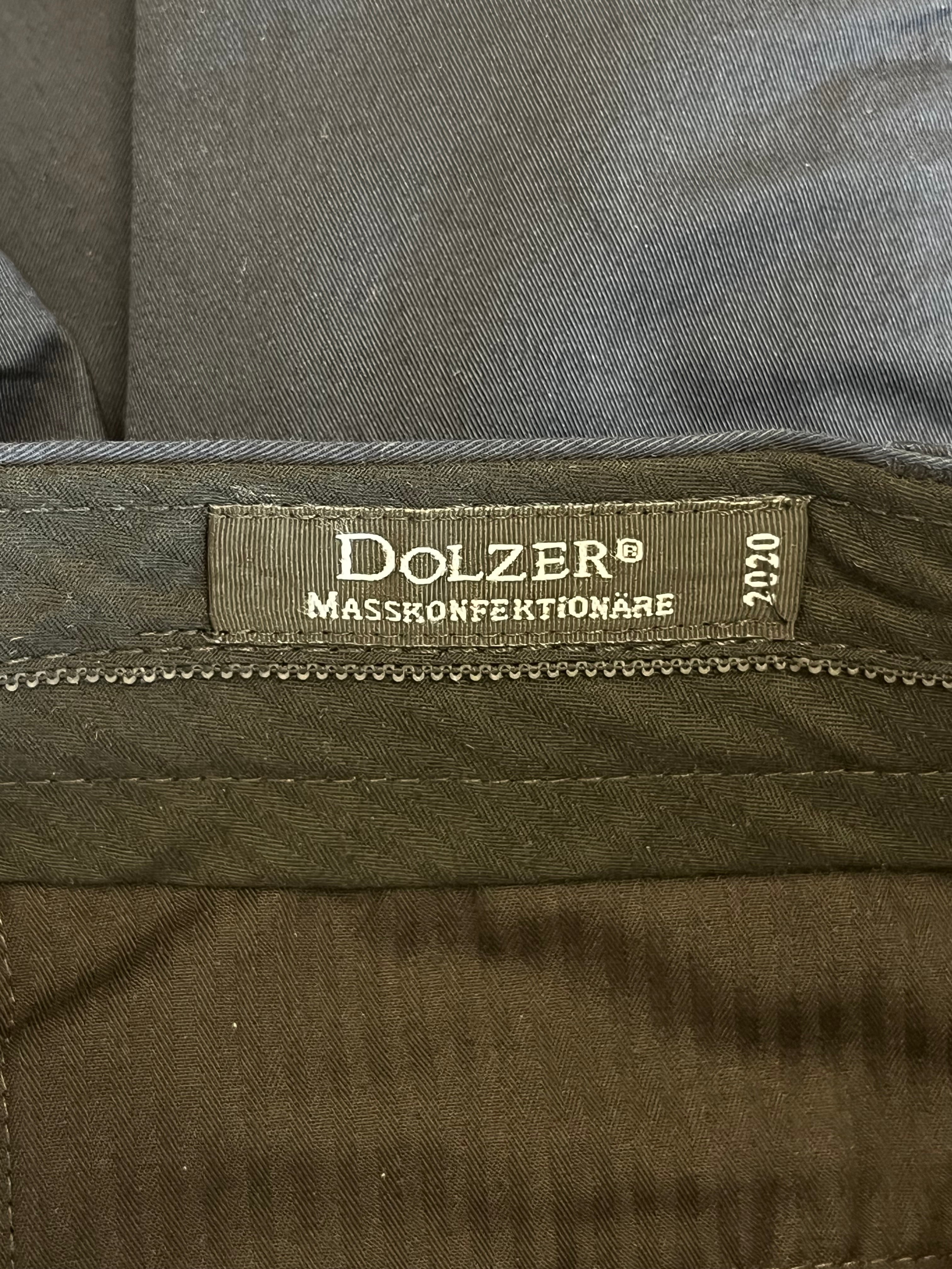 Dolzer Maß-Blazer (Karo) + Navy Chinos, Gr. M, guter Zustand