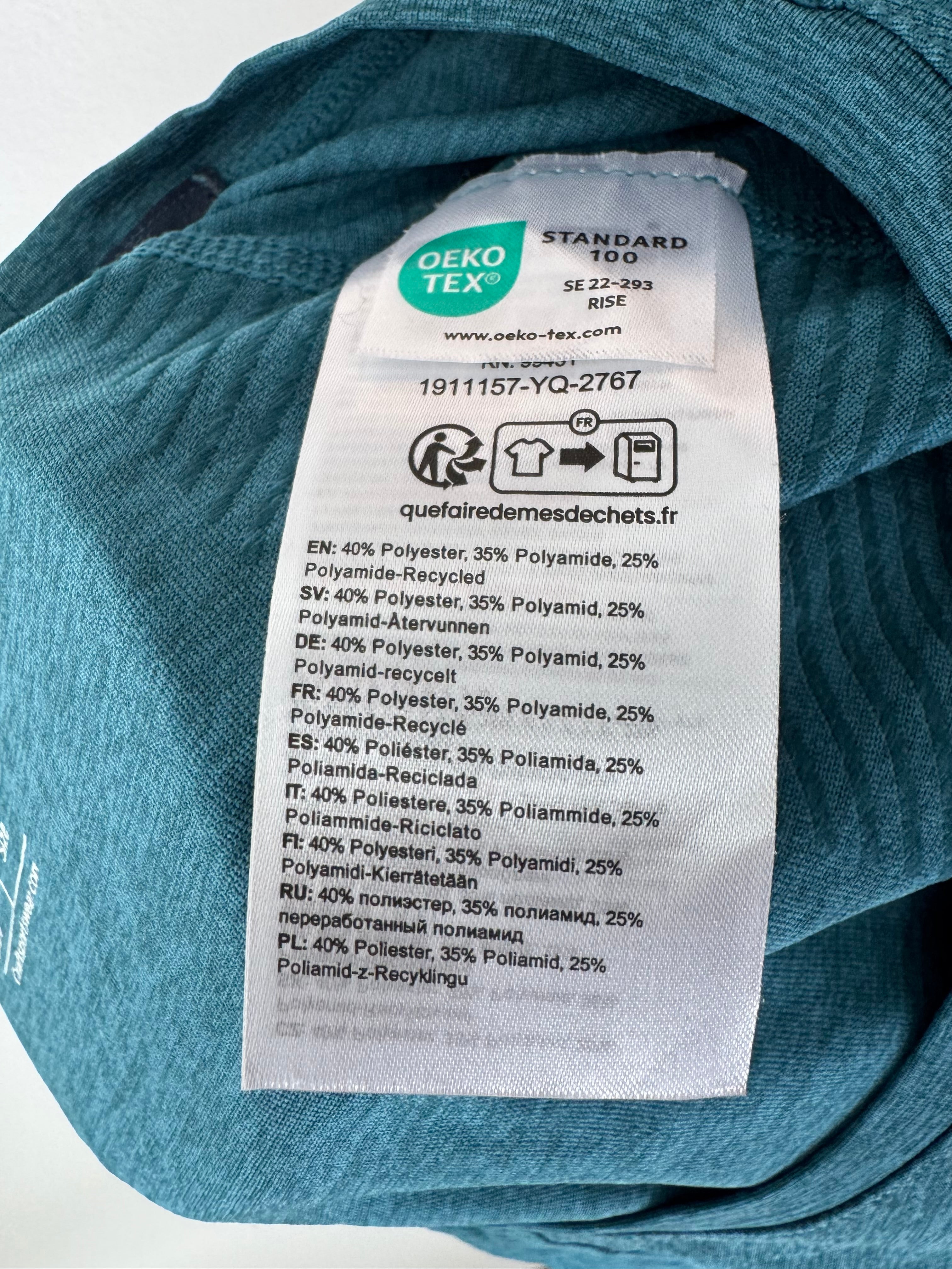Craft Herren Langarm Performance Shirt Teal Heather XL Gut