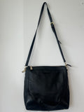 Coccinelle Schultertasche Schwarz Leder Mittel – Sehr Guter Zustand