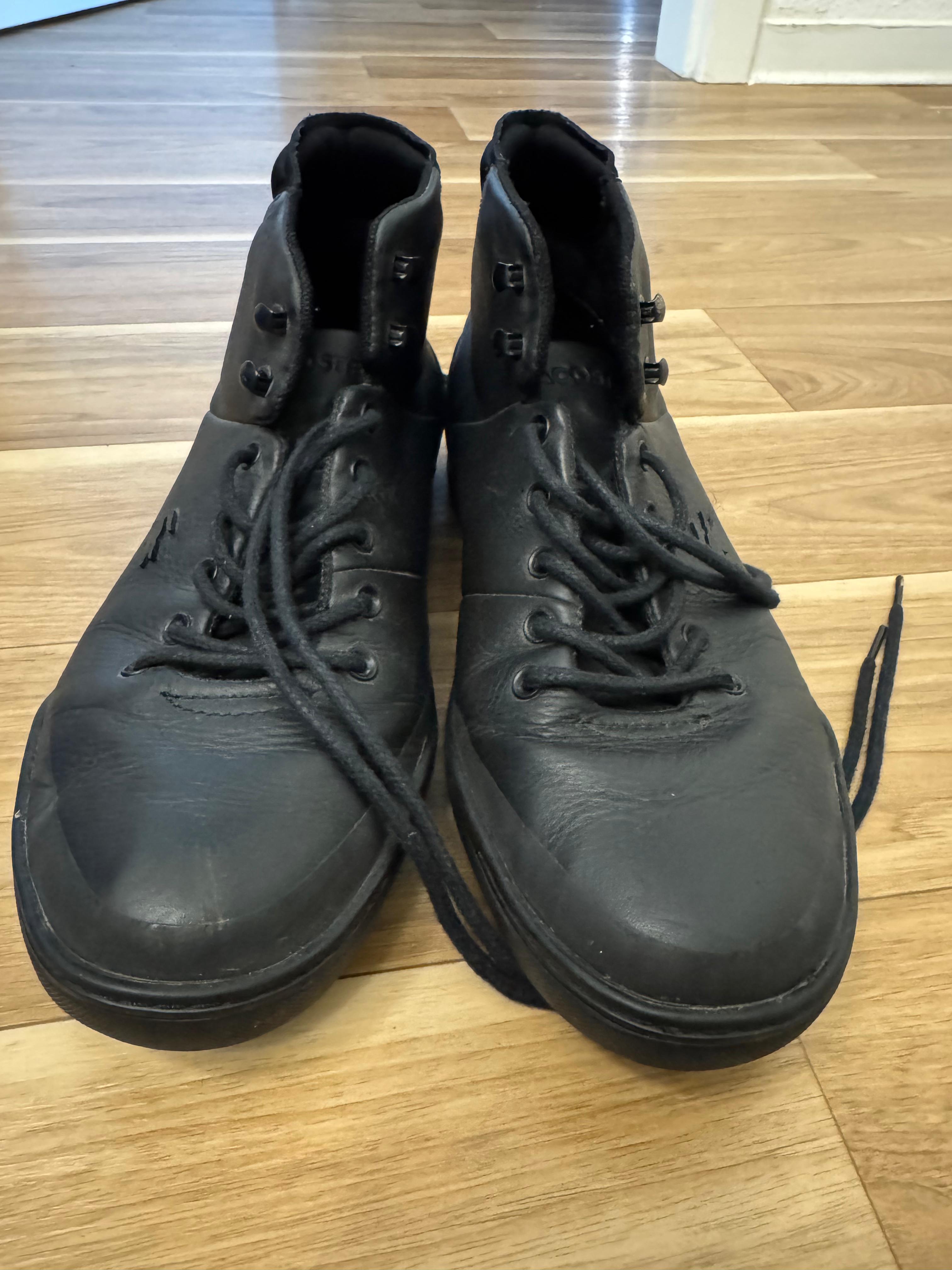 Lacoste Explorateur Classic 317 Leder Sneaker Schwarz EU 42 Sehr Gut