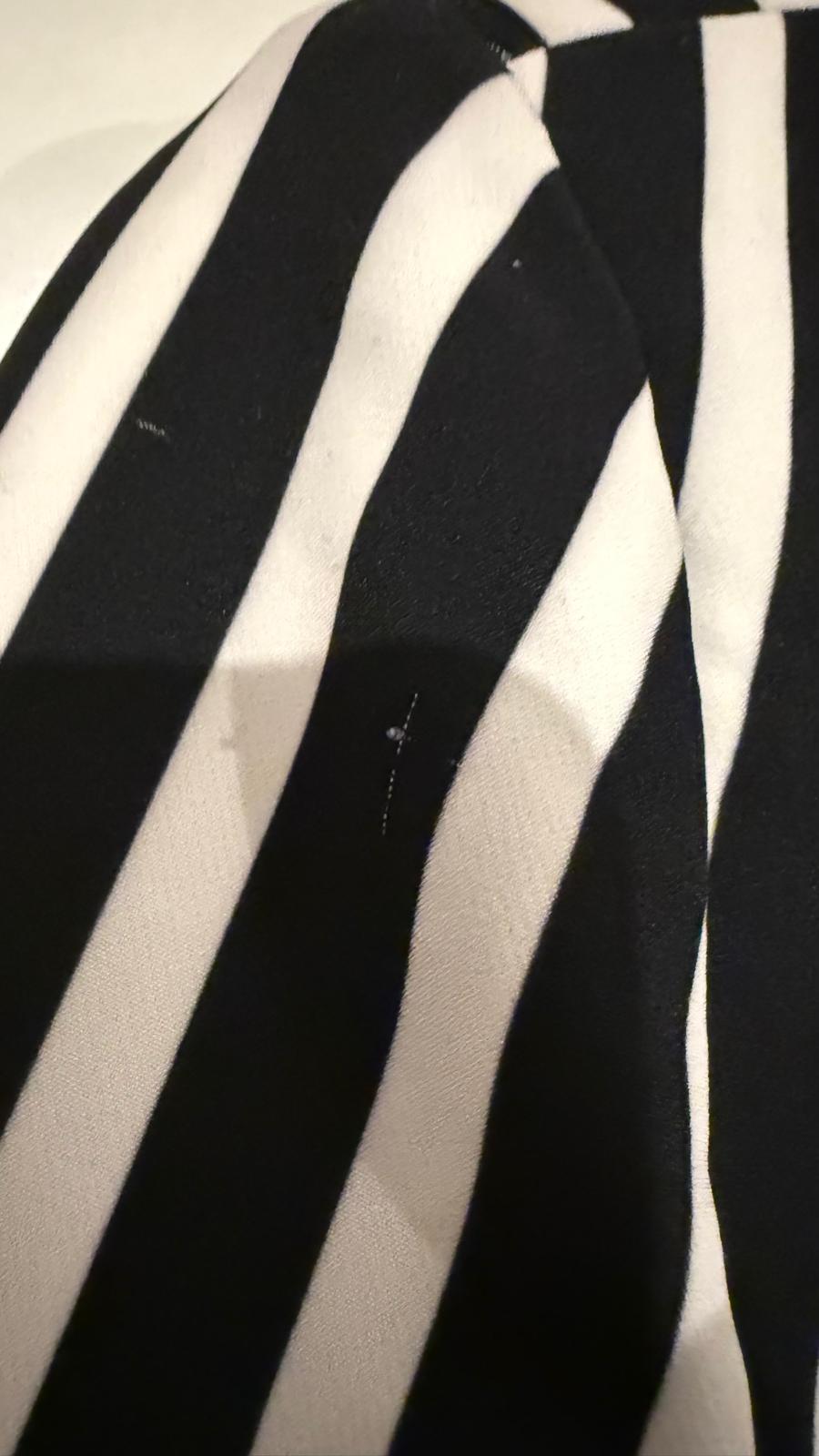 Guess Damen Blazer S | Schwarz/Weiß Gestreift | Guter Zustand