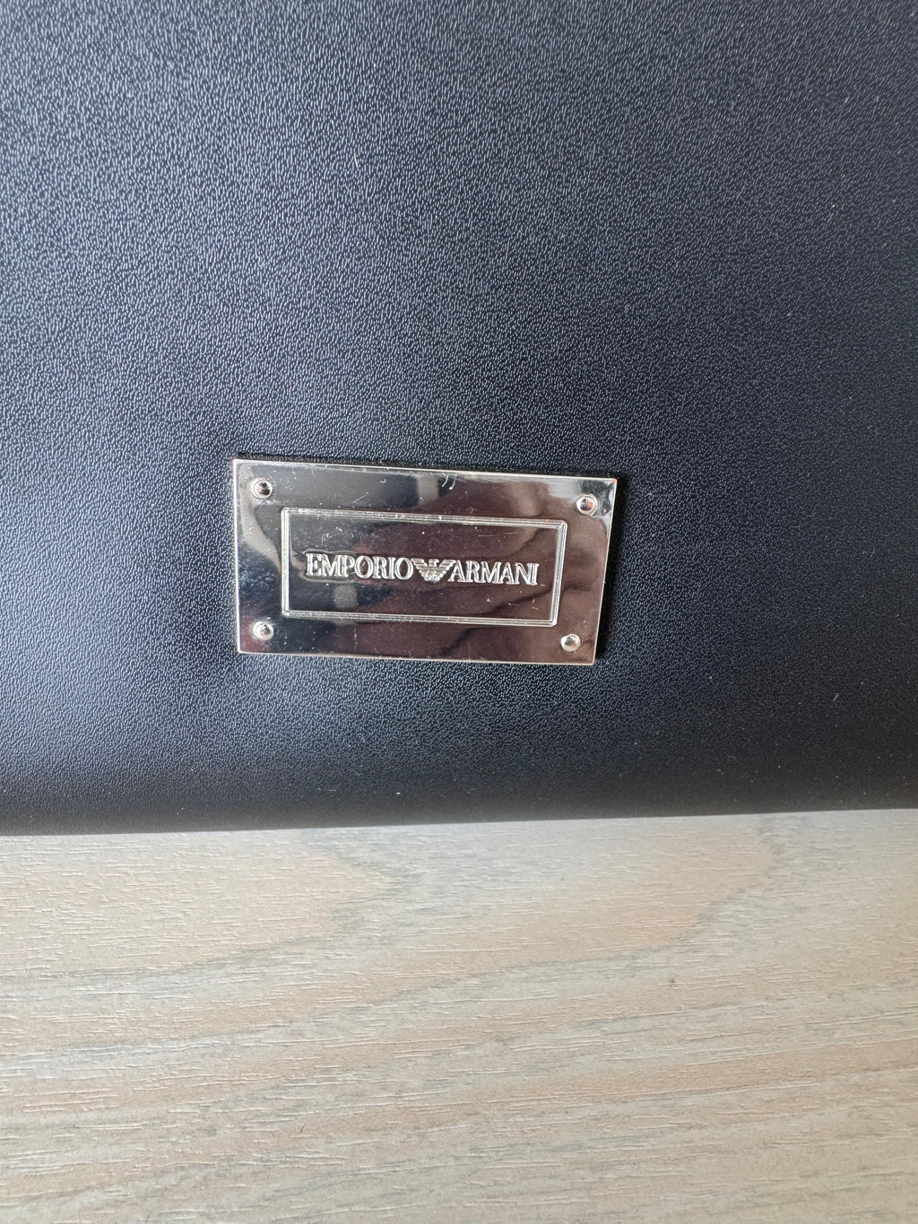 Emporio Armani Shopping Bag Y3D084, Schwarz, Leder, Medium, Wie Neu