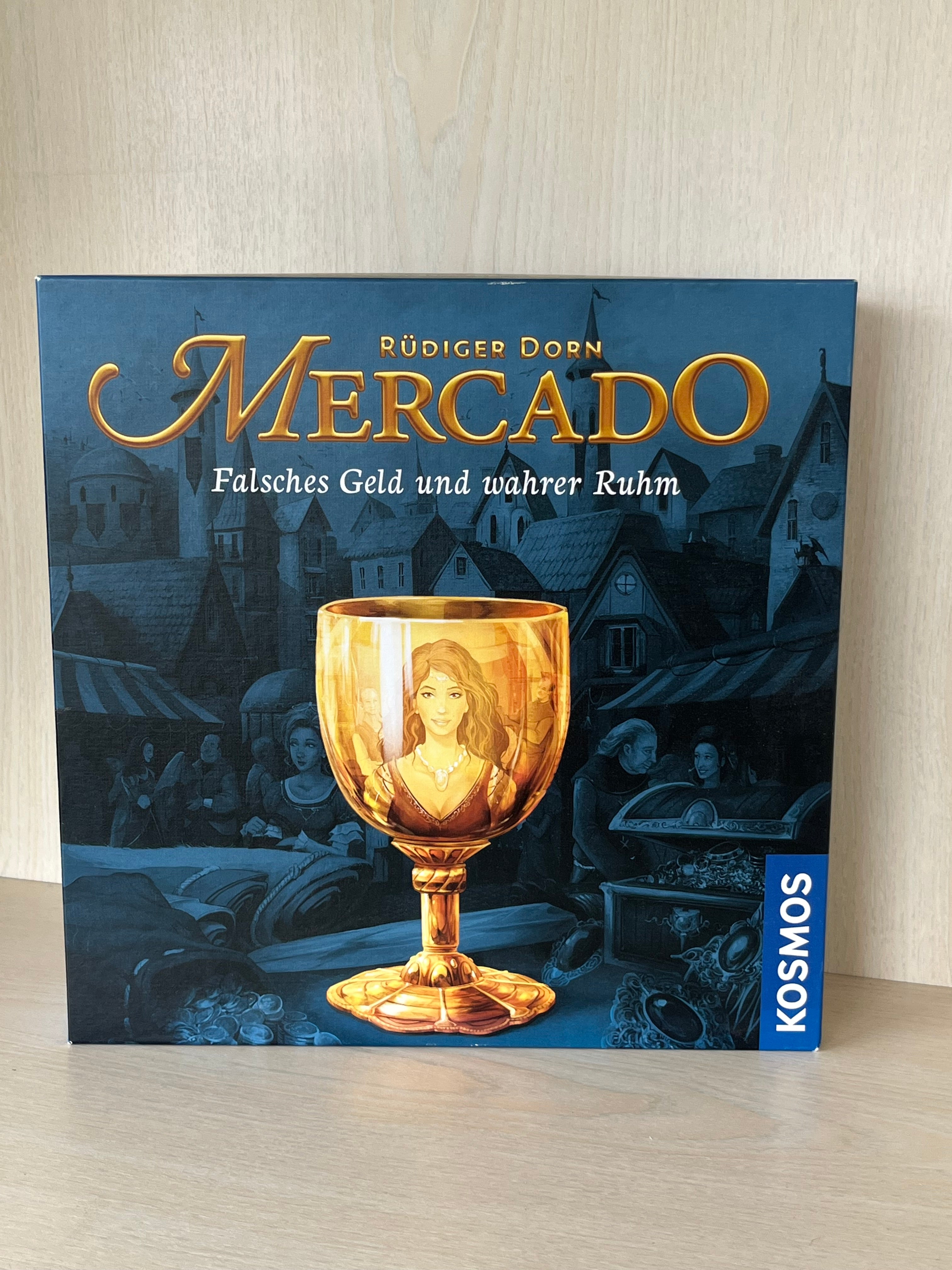 Kosmos Mercado Board Game, German Edition, Multicolor, Medium, Like New