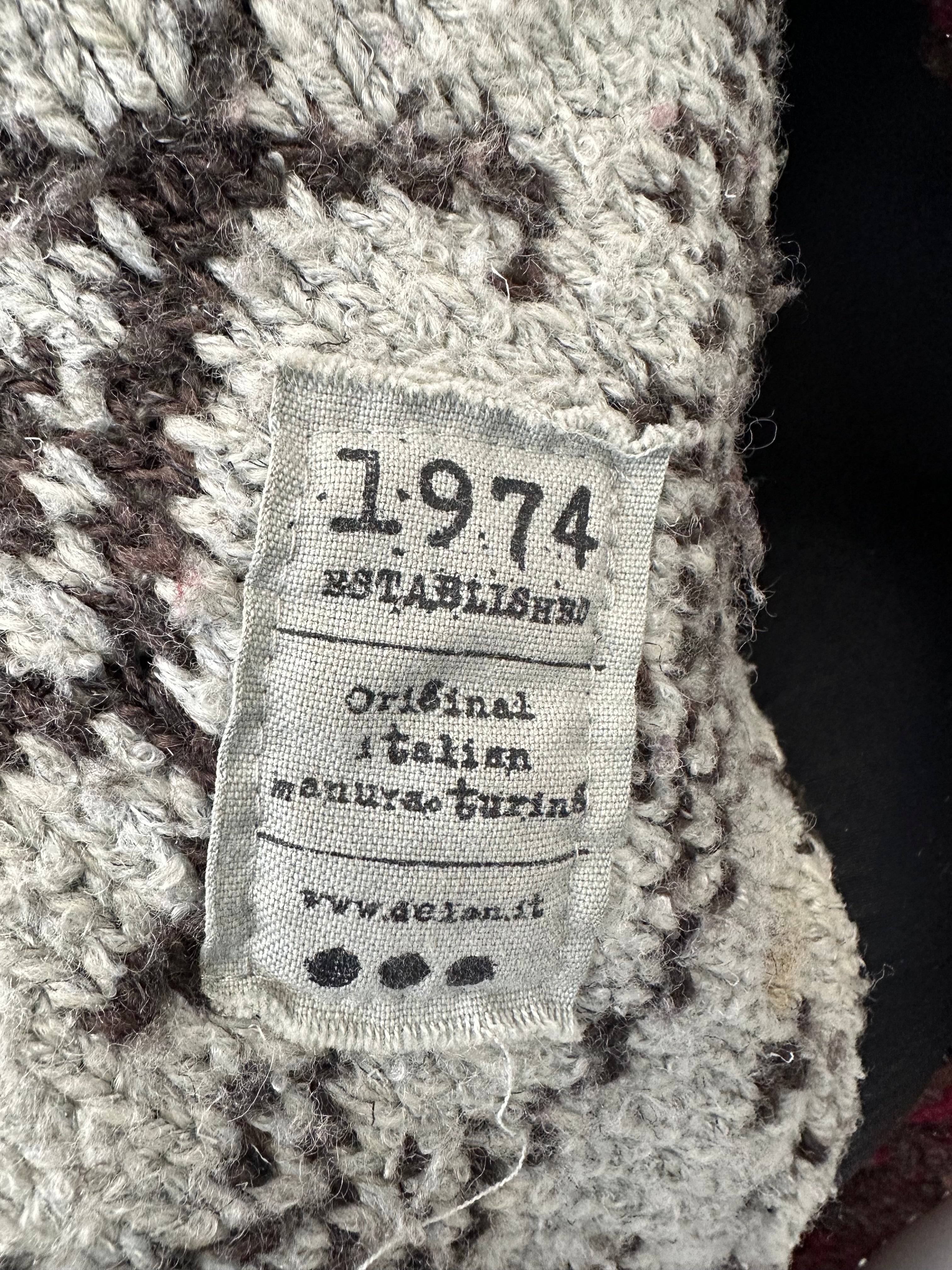 Dèlan 1974 Damen Bikerjacke Schwarz Leder IT 44 / DE 38 Sehr Gut