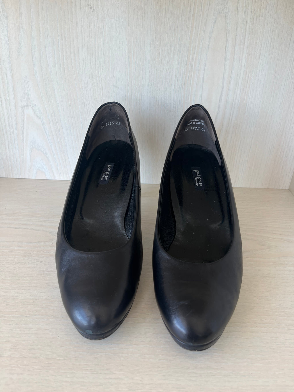 Paul Green Pumps Classic Schwarz Leder EU 41, guter Zustand