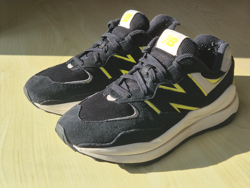 New Balance 57/40 – Schwarz/Gelb – EU 40,5 – Guter Zustand | Cirkular