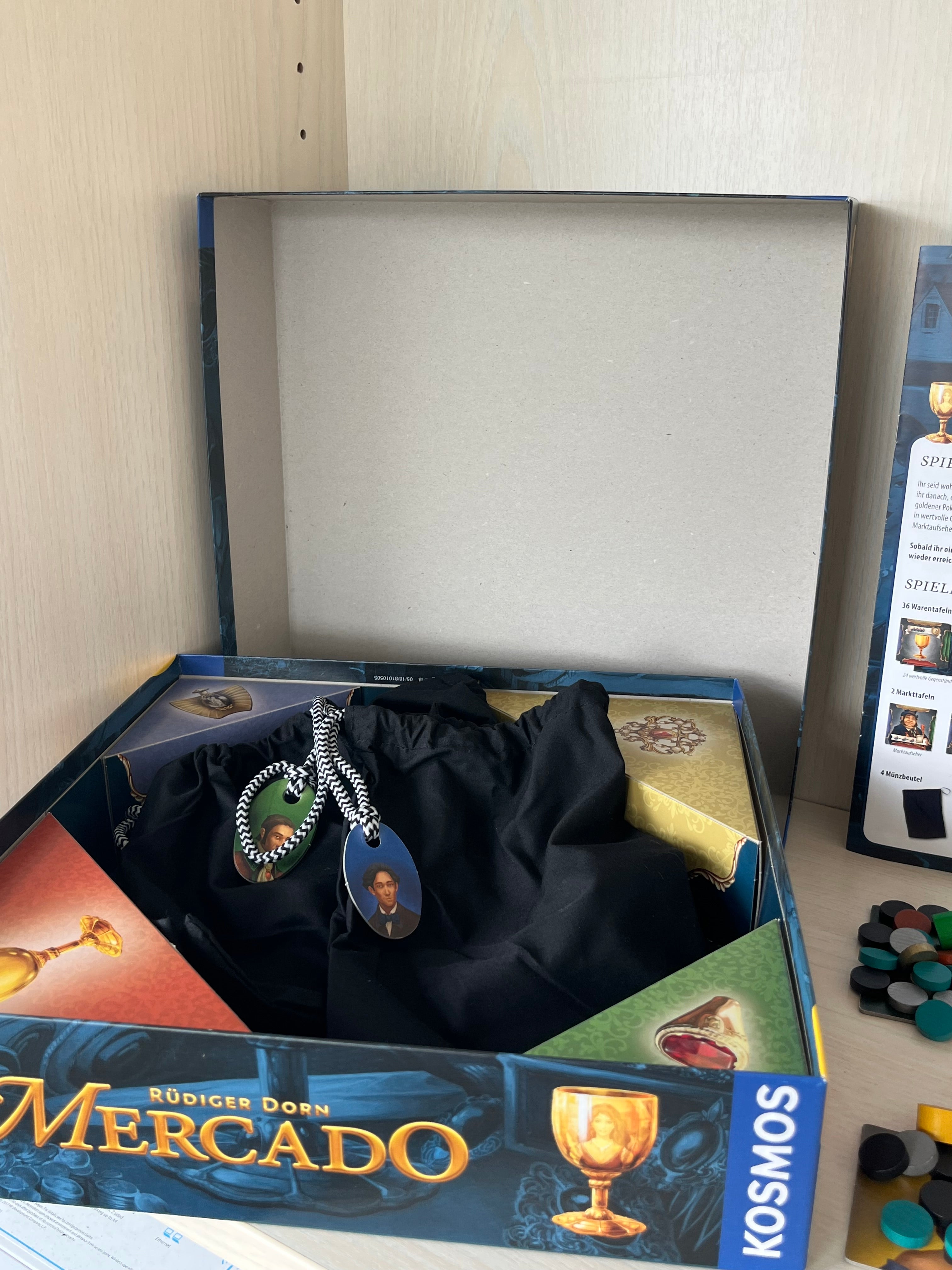 Kosmos Mercado Board Game, German Edition, Multicolor, Medium, Like New