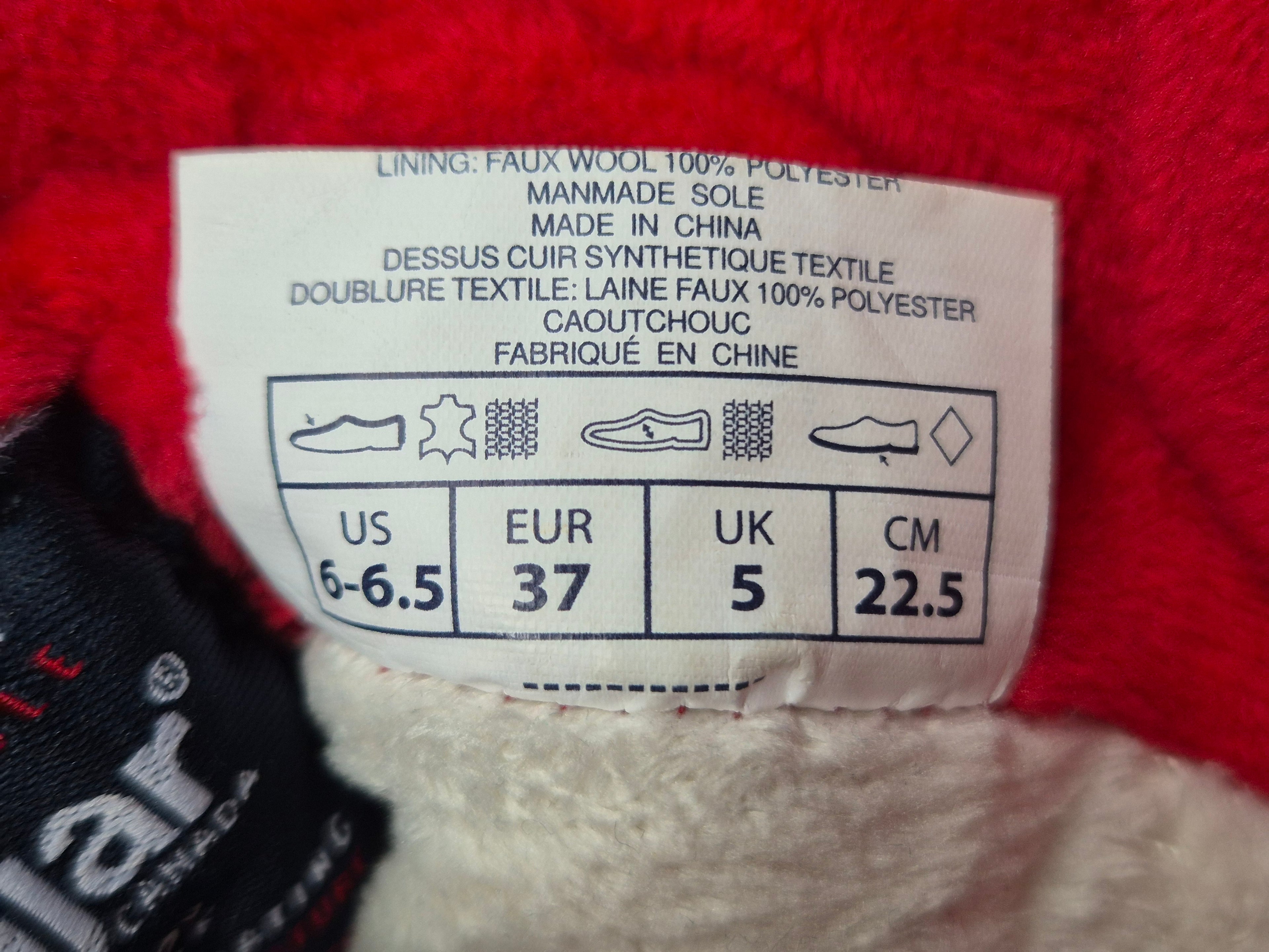 Pajar Icepack Snow Boots EU 37 Red – Vibram Arctic Grip, Very Good
