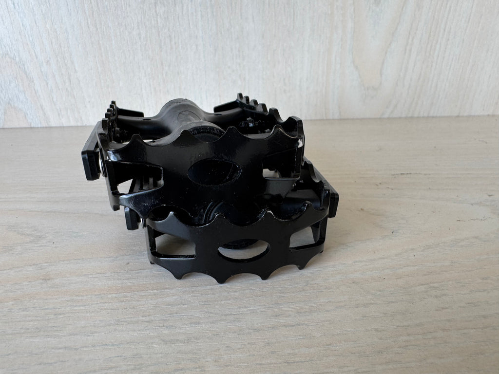 MKS Sylvan Track Pedals, Black, Normal Use, One Pedal Bent