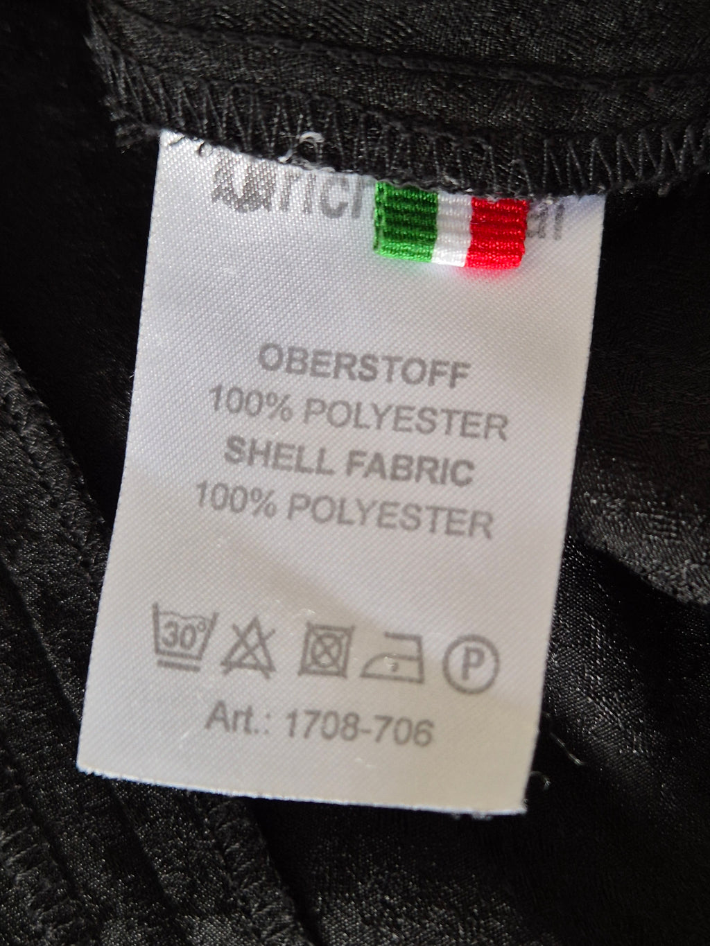 Rich & Royal Blouse 1708-706 – Black, Size 38, Very Good Condition
