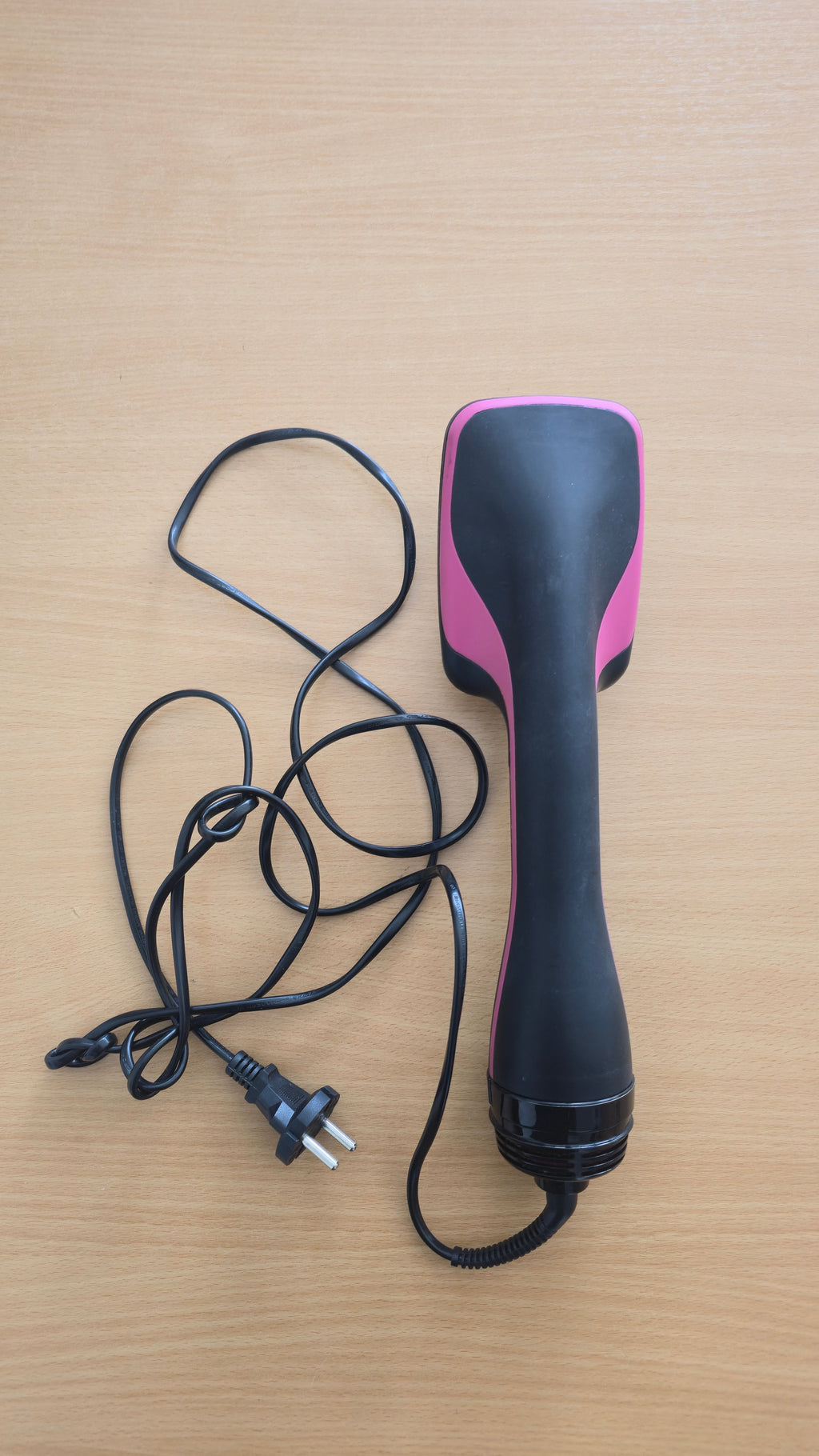 Revlon One-Step Hair Dryer & Styler, Black/Pink, 35cm, Good Condition