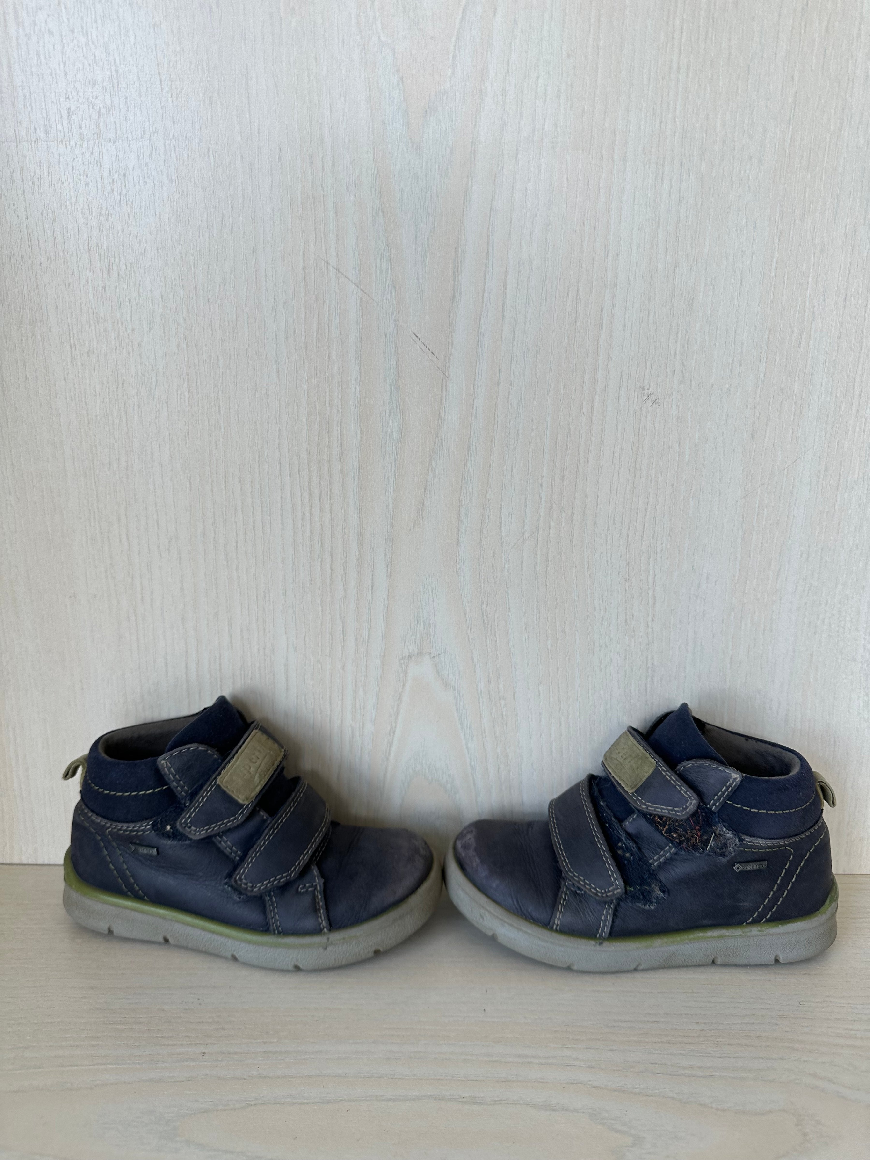 Superfit Winterstiefel EU 26, Leder, Fleece, Klett, navy, Zustand: schlecht