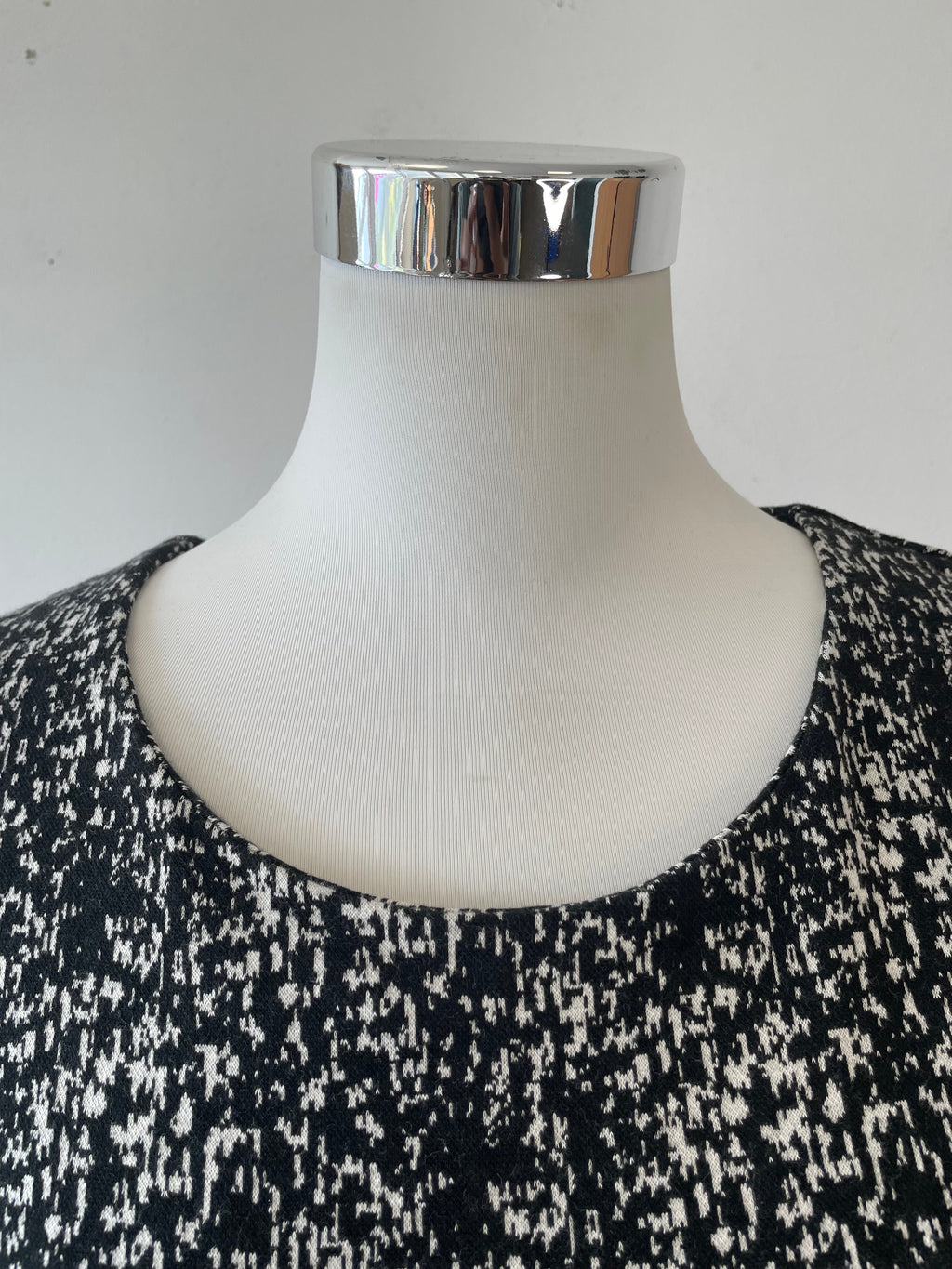 Noa Noa Monochrome Printed Dress Black/White Size S – Very Good