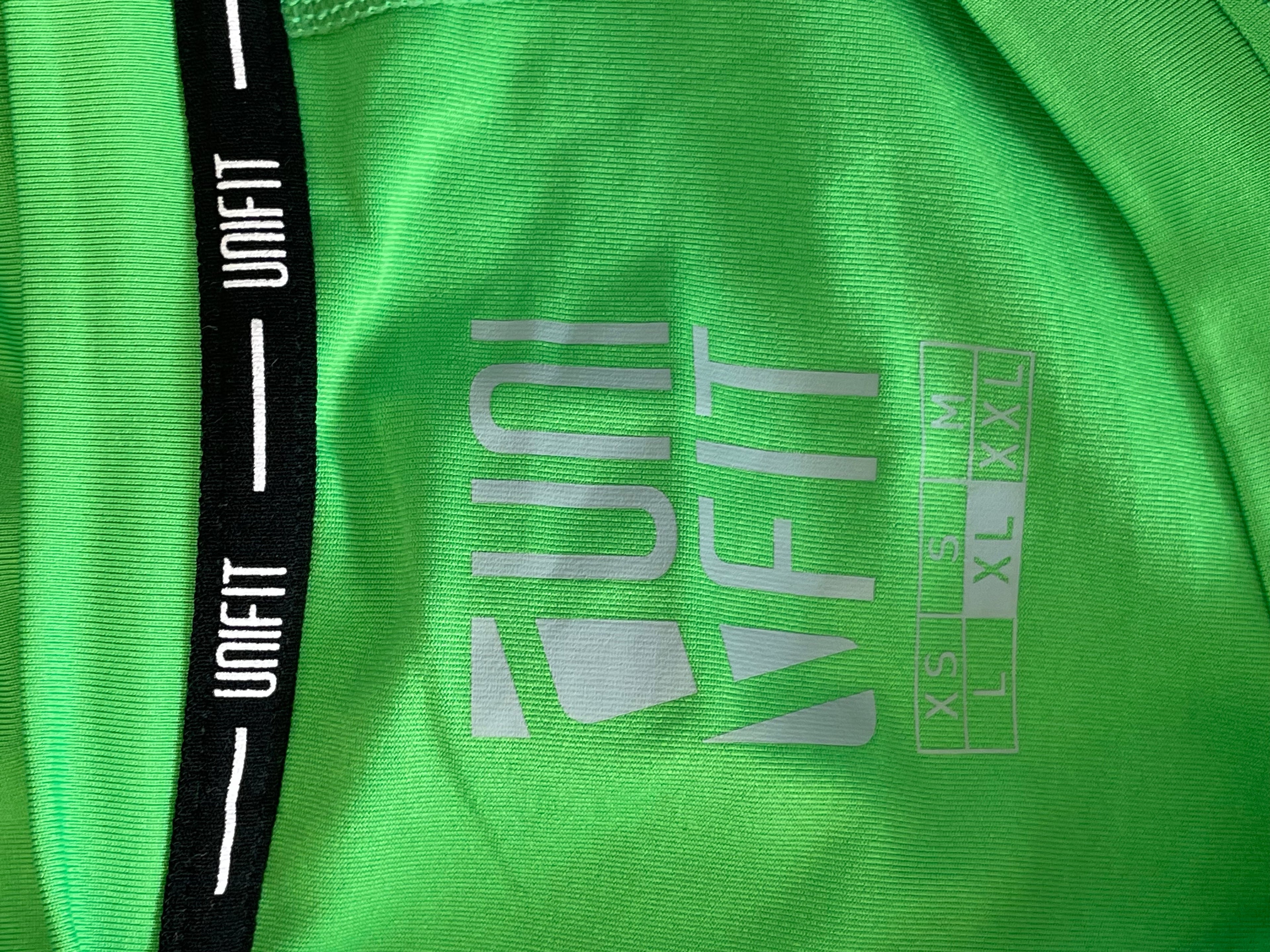 Unifit Sports T-Shirt Green L Good Condition