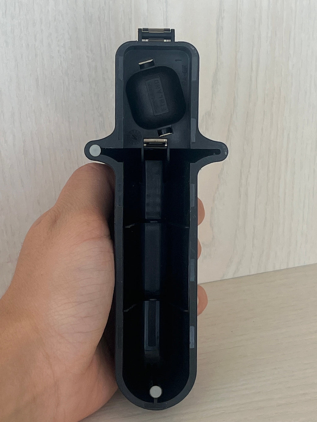Fiskars Roll-Sharp Messerschärfer – manuell, Keramik, Schwarz, guter Zustand
