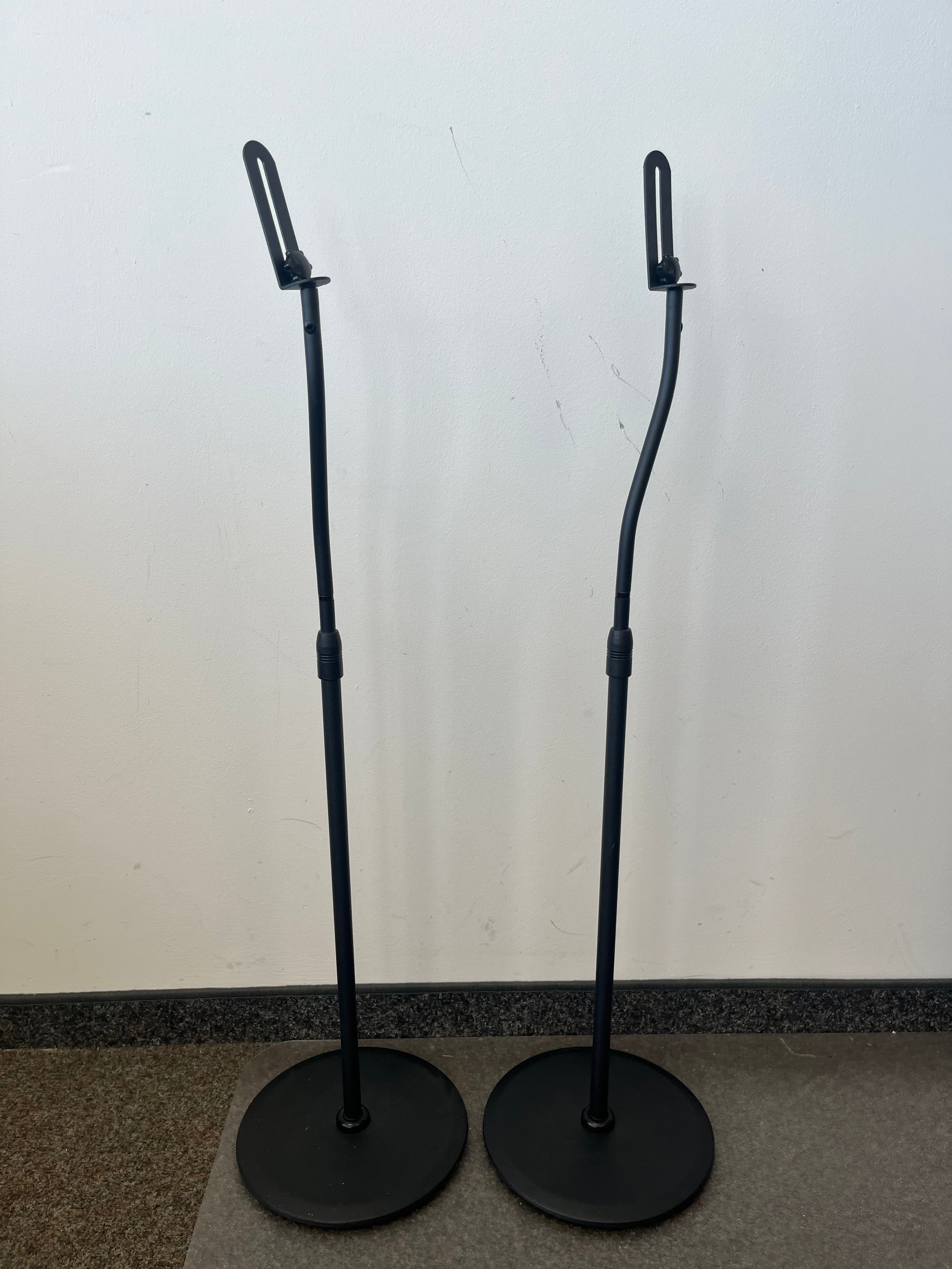 Kanto SLH Lautsprecherständer, Schwarz, Verstellbar, Sehr Gut, Höhe 87 cm