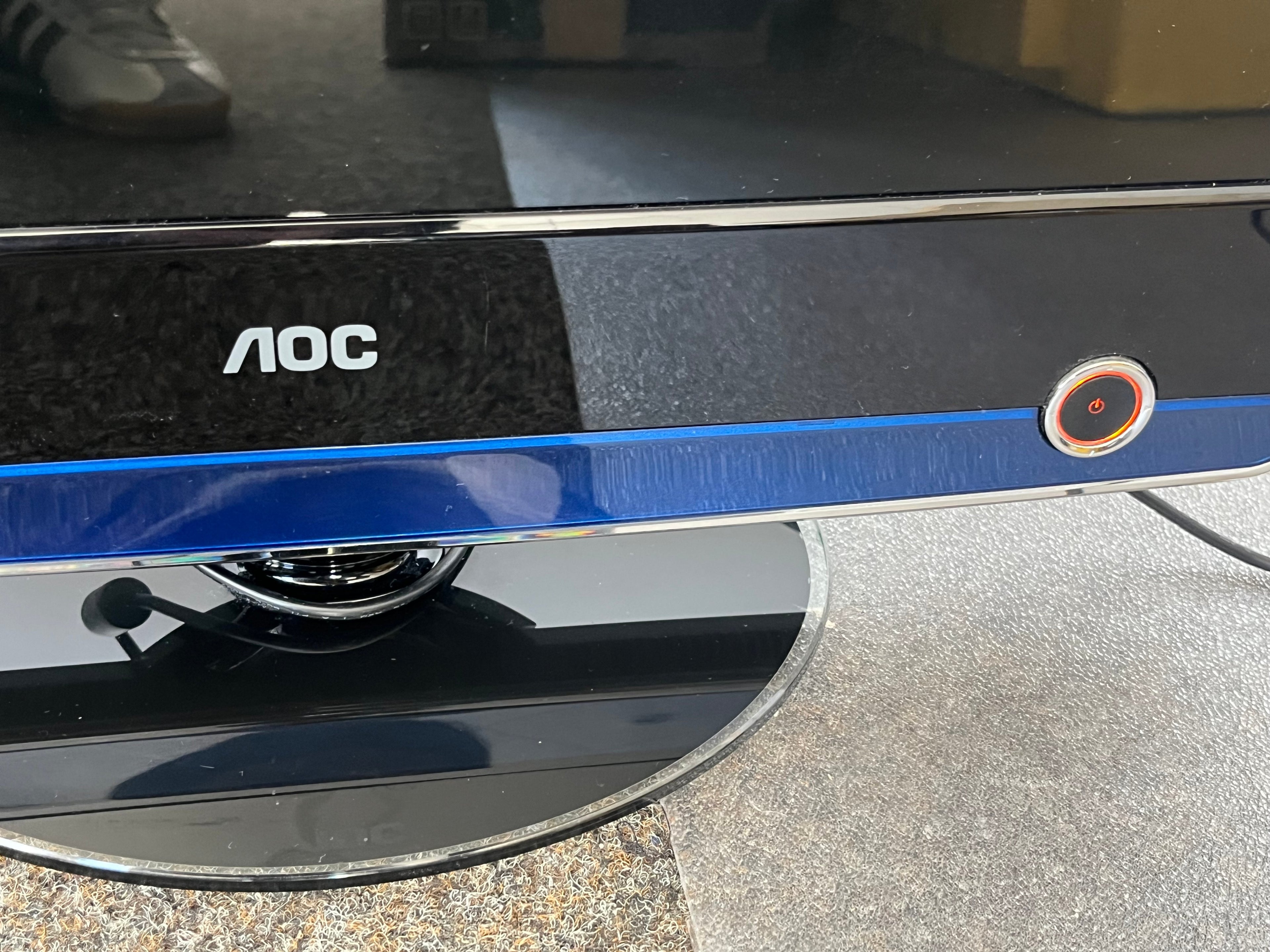 AOC Monitor F19, 18.5 Zoll, Schwarz, Zustand: Gut