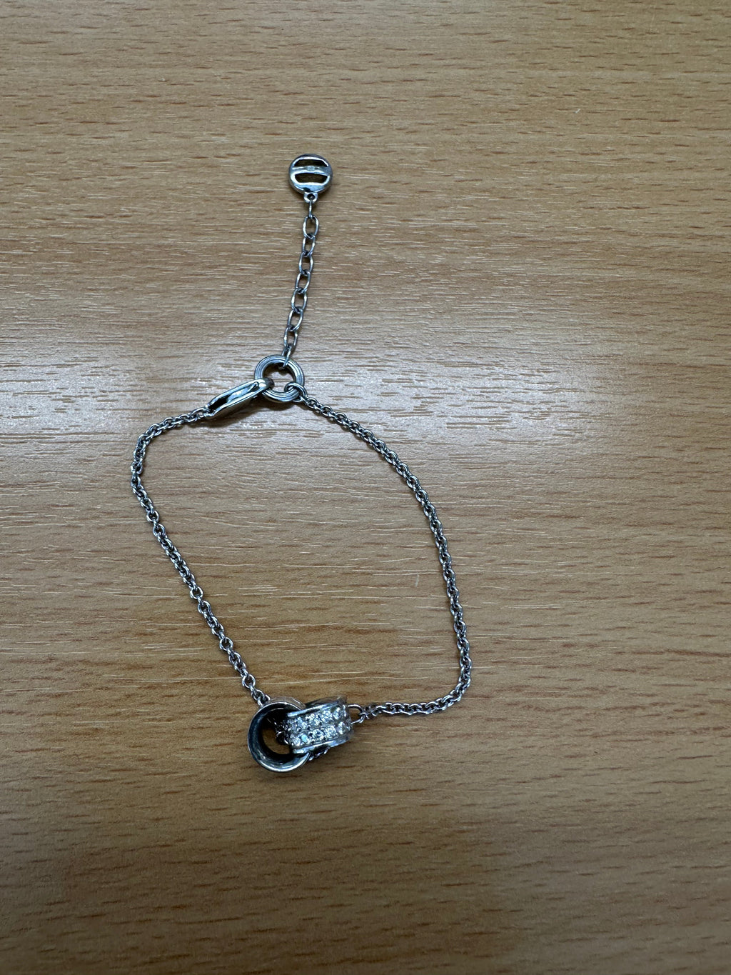 Emporio Armani Moon Bracelet – Sterling Silver, Gold Plated, Silver, Adjustable