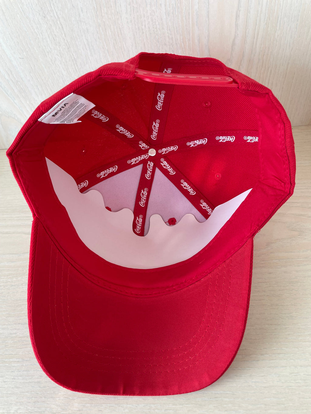 Coca-Cola Retro Trucker Cap Rot, Neu, Verstellbar