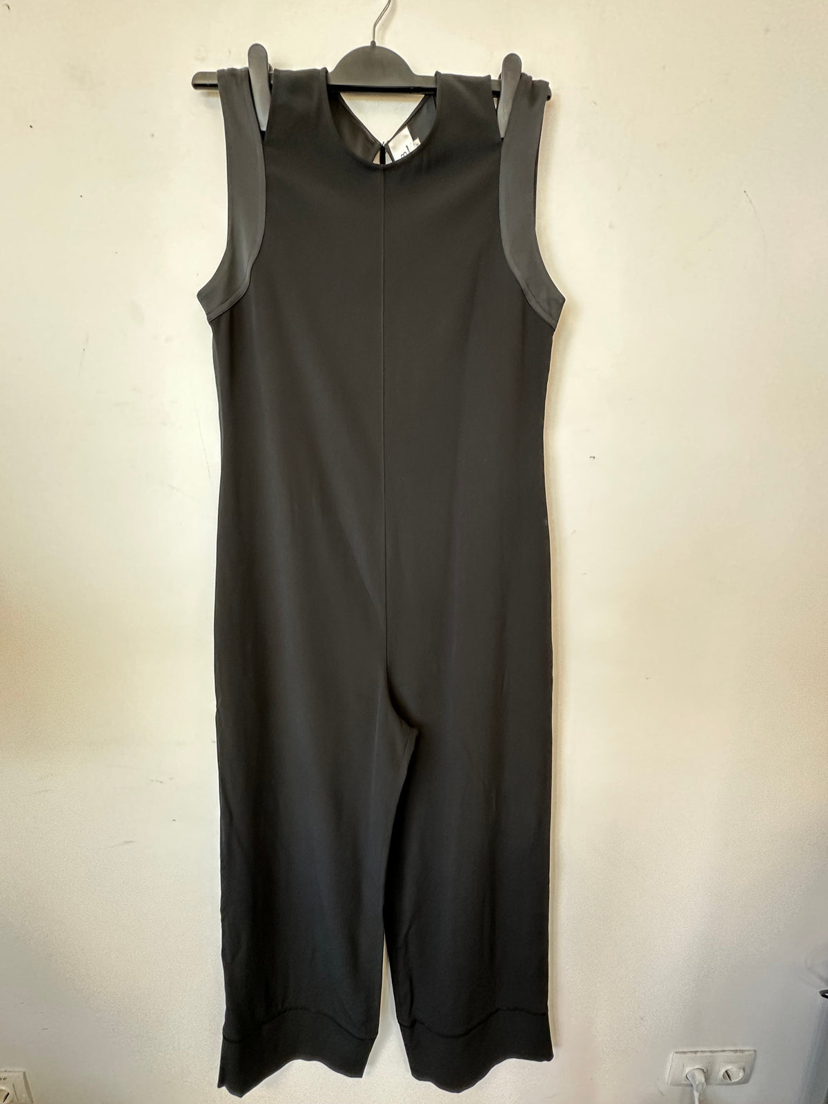 Victoria Beckham Ärmelloser Jumpsuit, Schwarz, Gr. UK 10, Sehr Gut