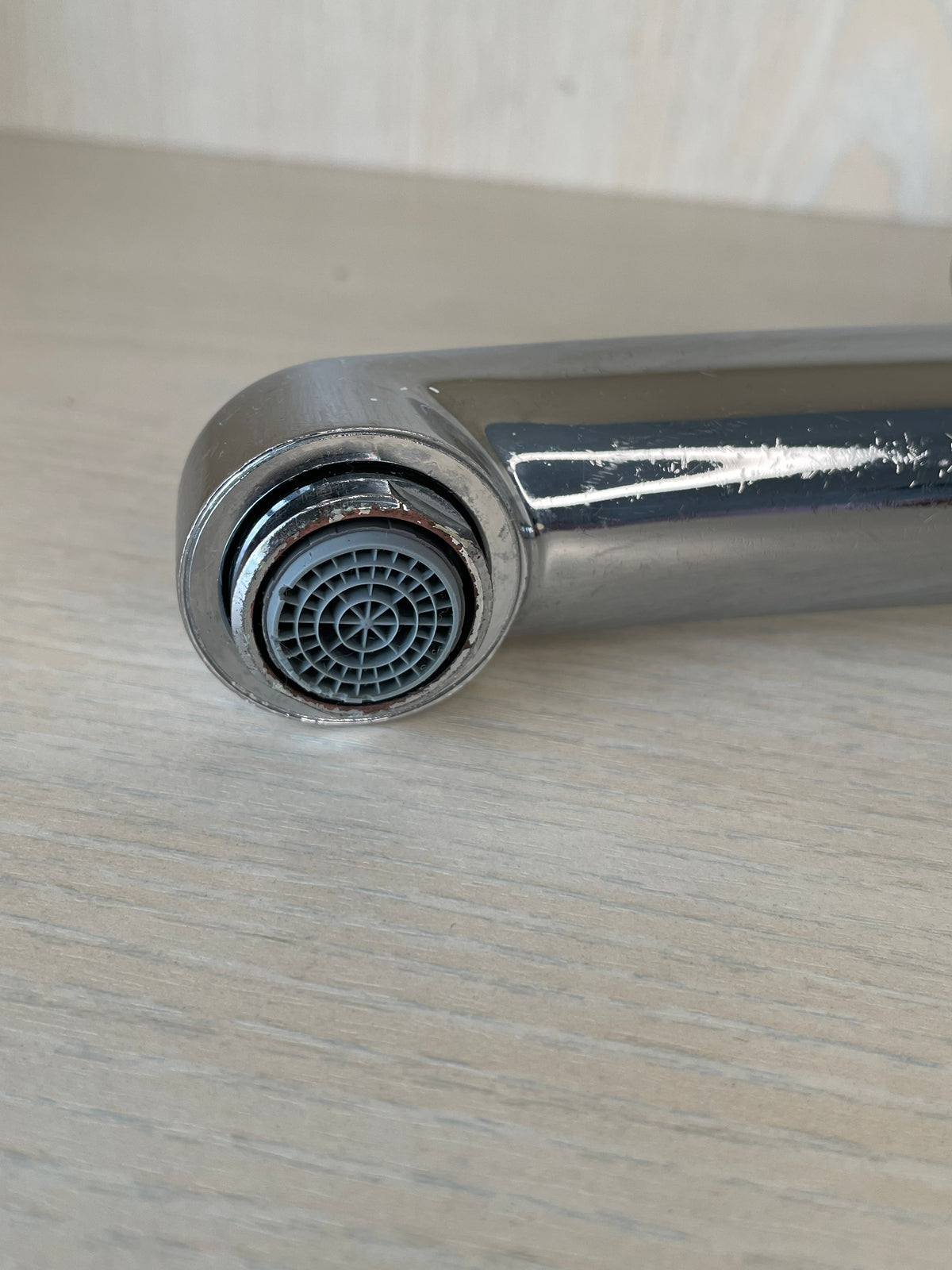 Hansgrohe Küchenarmatur, Chrom, Sehr Gut, Höhe 21 cm, Ausladung 21 cm