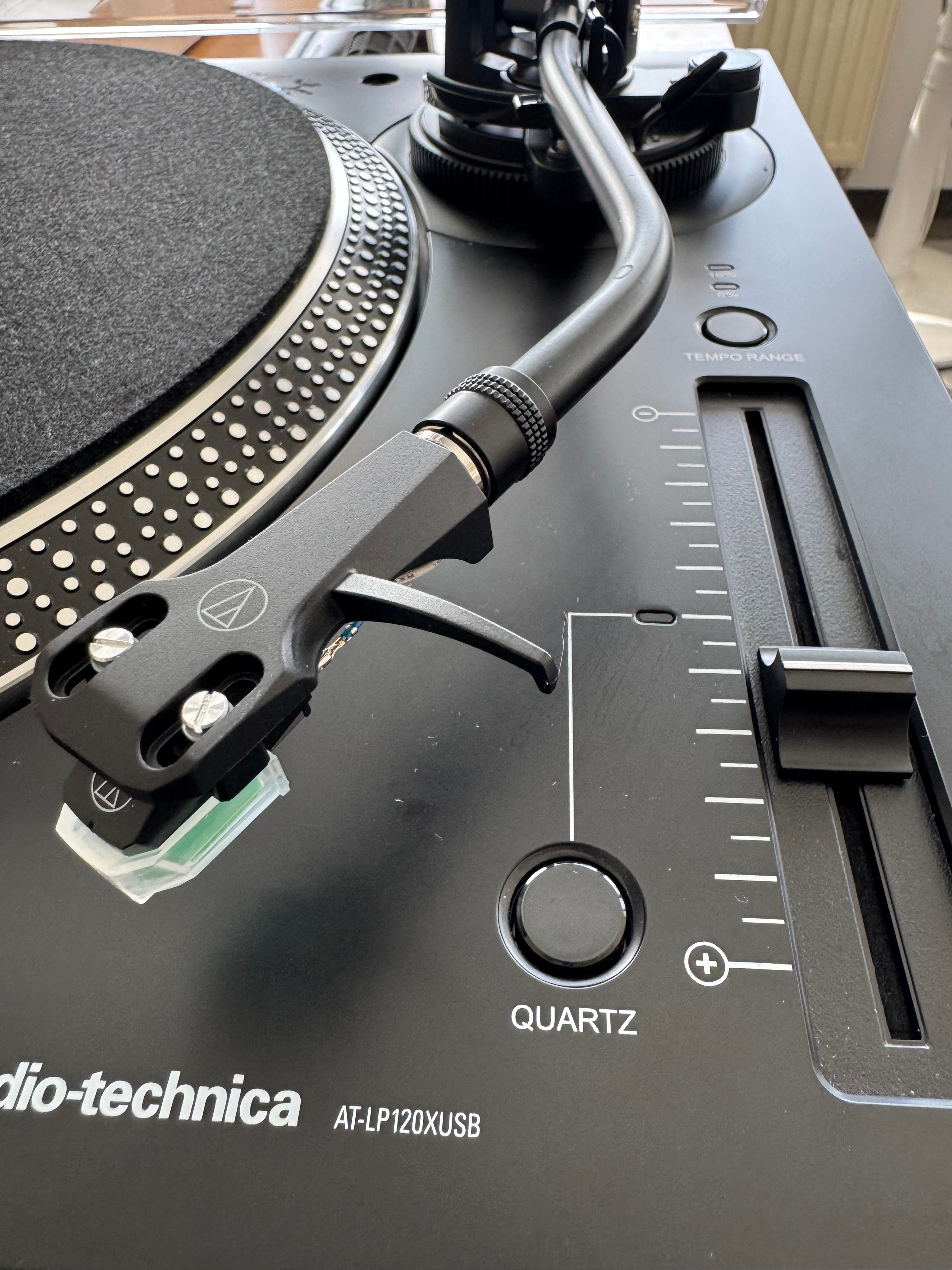 Audio-Technica Plattenspieler AT-LP120XUSB Schwarz, Sehr Gut