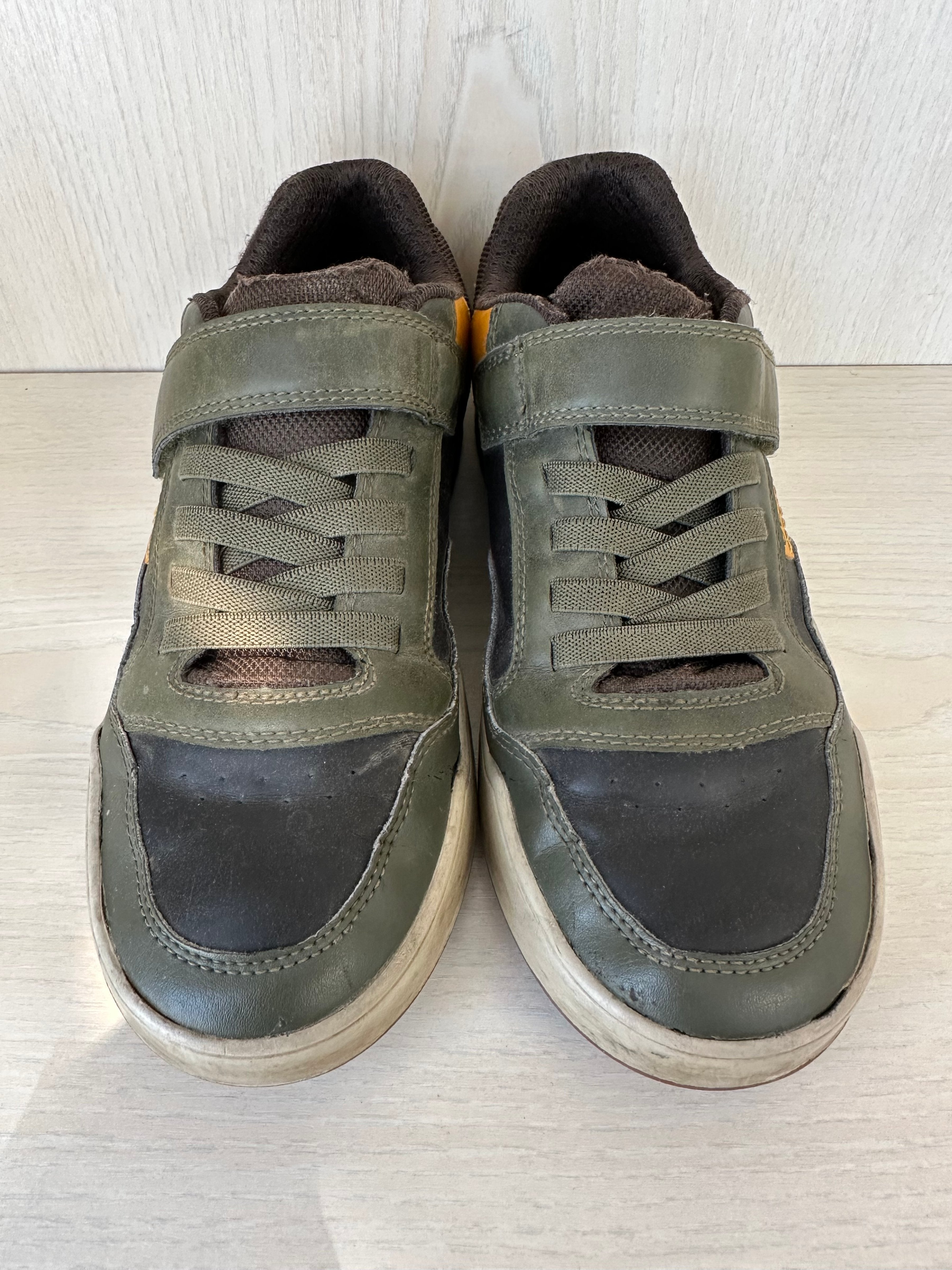Geox WEEMBLE BOY sneakers EU 38 khaki/orange – poor condition