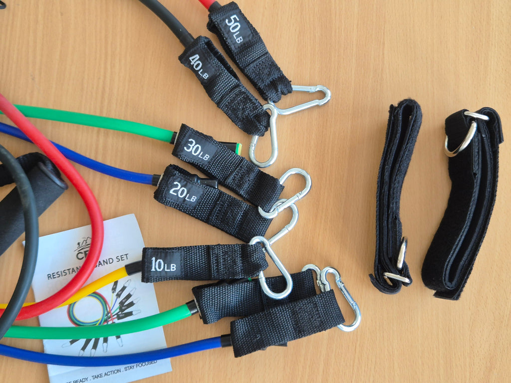 CFX Widerstandsband-Set, Verschiedene Stärken, Multicolor, Sehr Gut